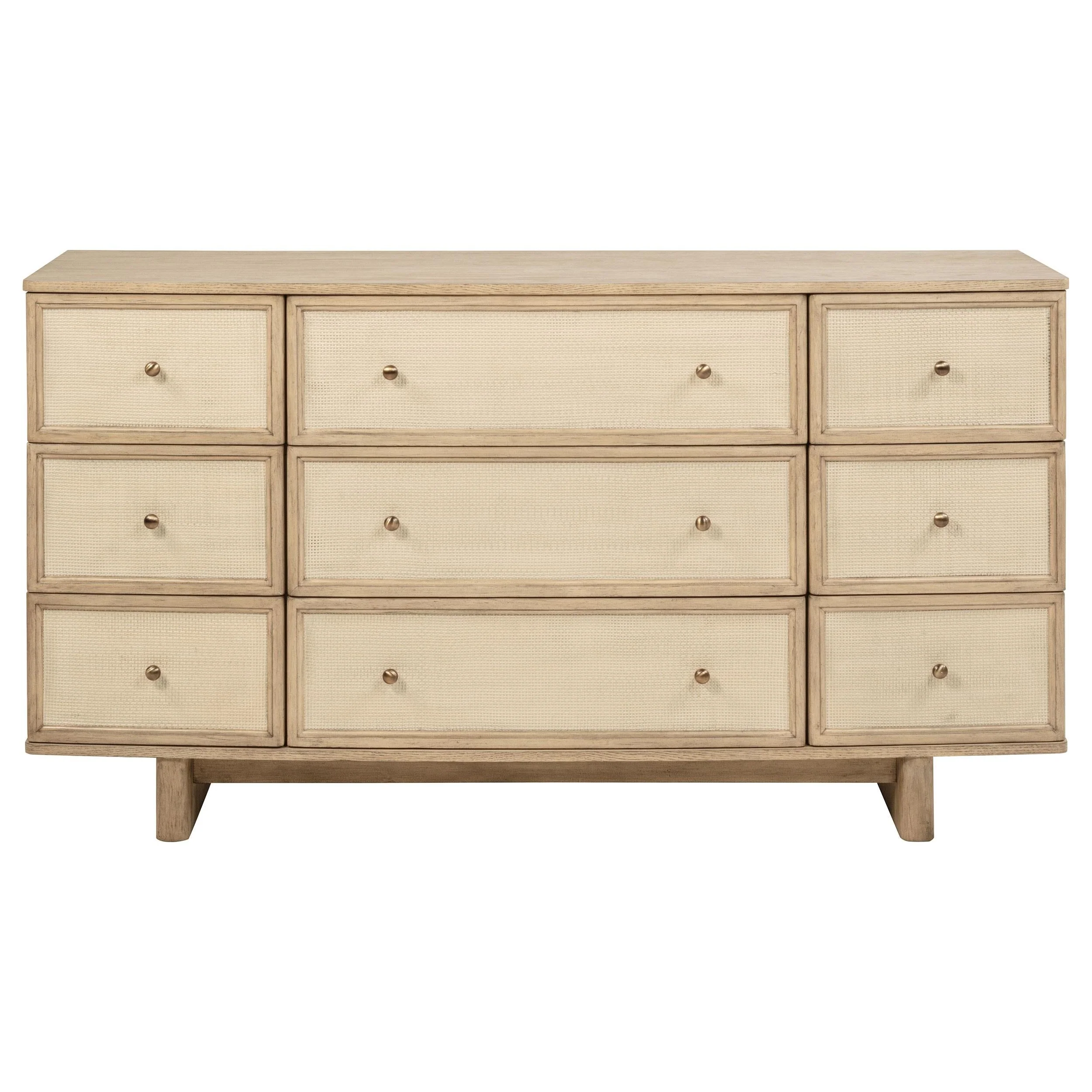 Kailani Beige Oak 9-Drawer Dresser - Image 2