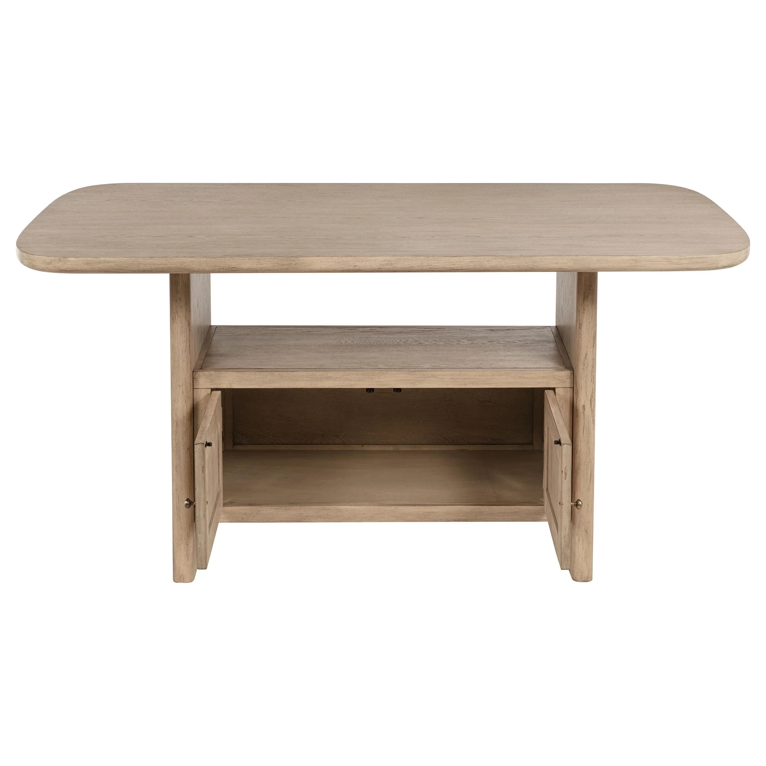 Kailani Beige Oak Counter Height Dining Set - Image 4