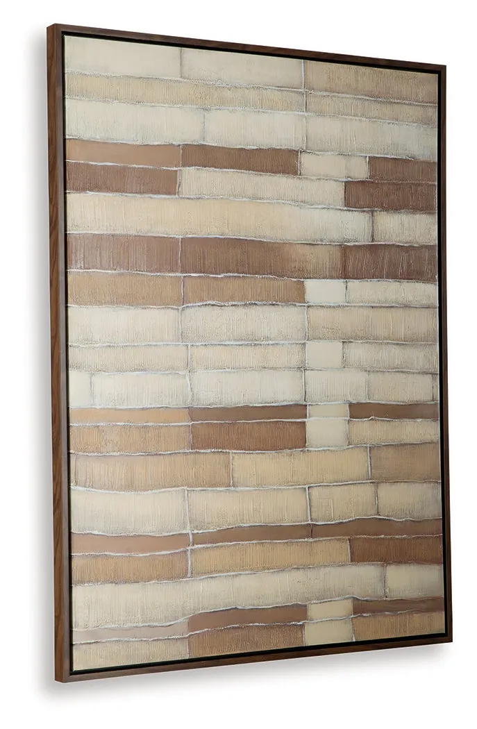 Kalanmore Brown/Tan/White Wall Art - Image 3