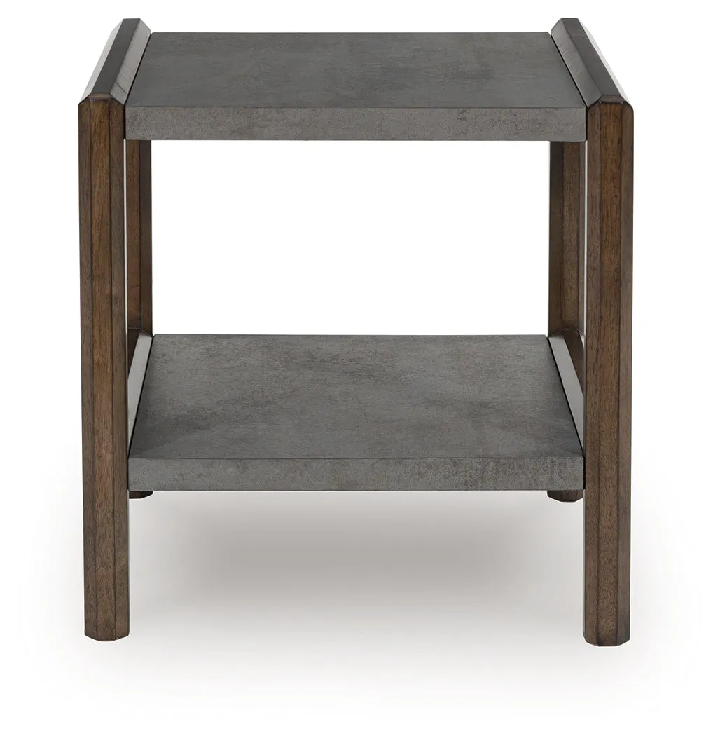 Kallenny Brown/Gray End Table