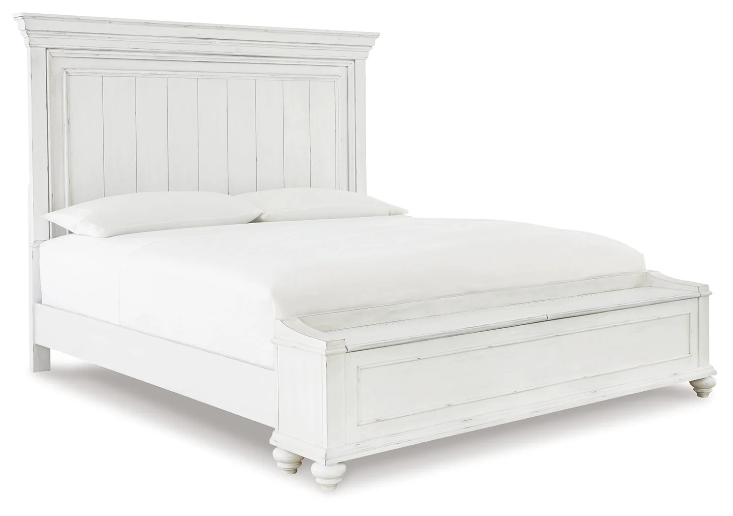 Kanwyn Whitewash Storage Panel Bedroom Set - Image 18