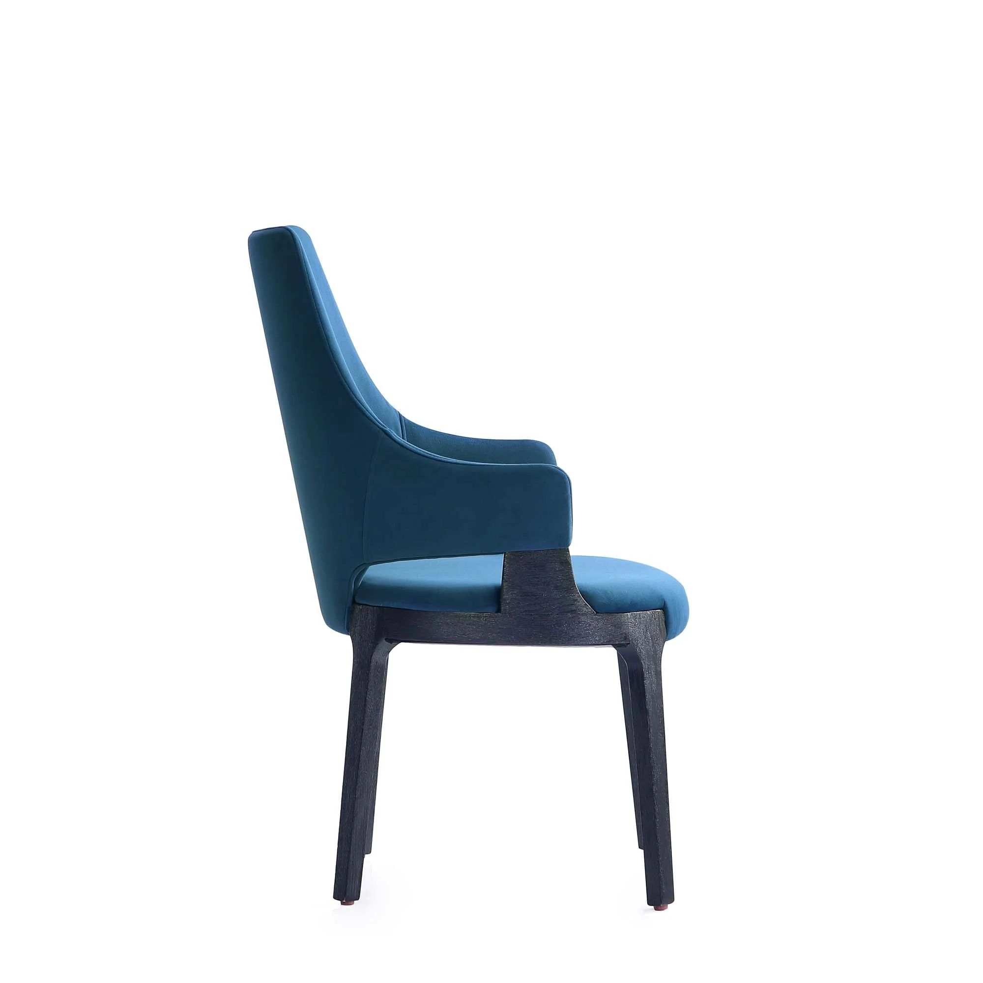 Kara Dining Arm Chair in Blue (set of 2) - Image 6