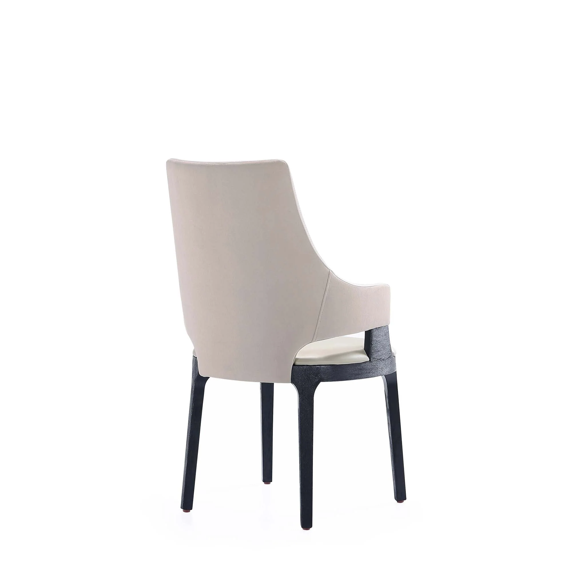 Kara Dining Arm Chair in Light Grey - Image 7