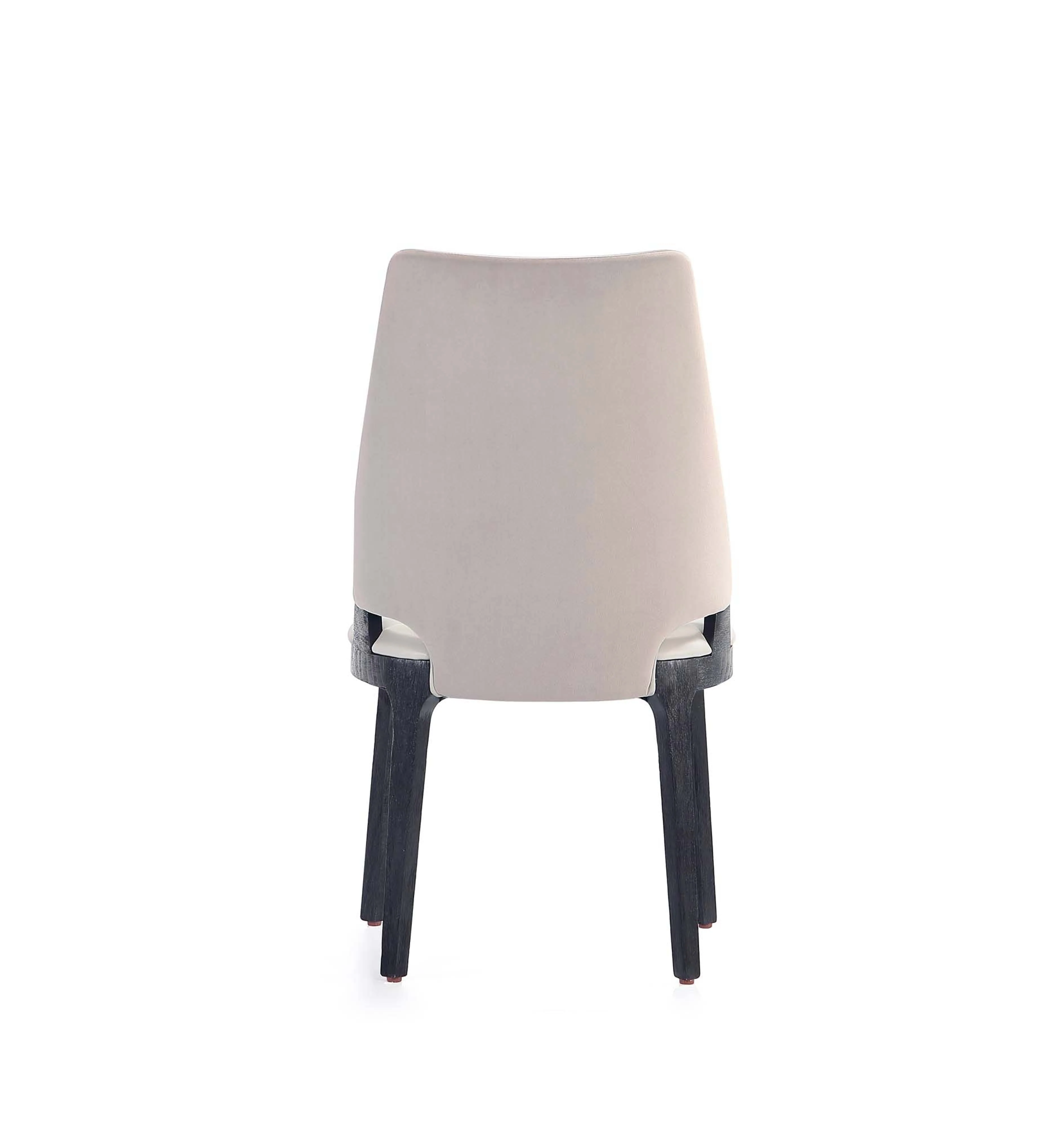 Kara Dining Side Chair in Light Grey (set of 2) - Image 8