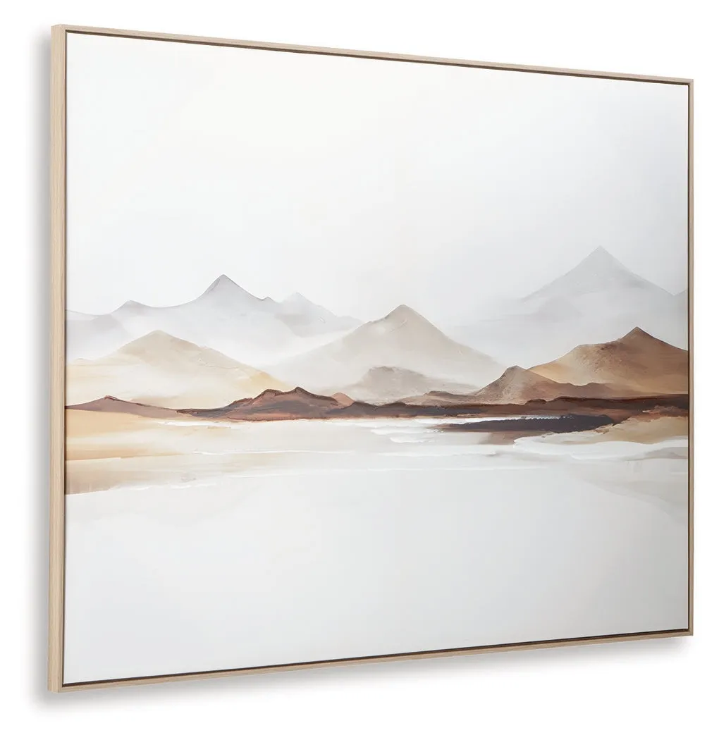 Karalen White/Gray/Brown Wall Art - Image 3