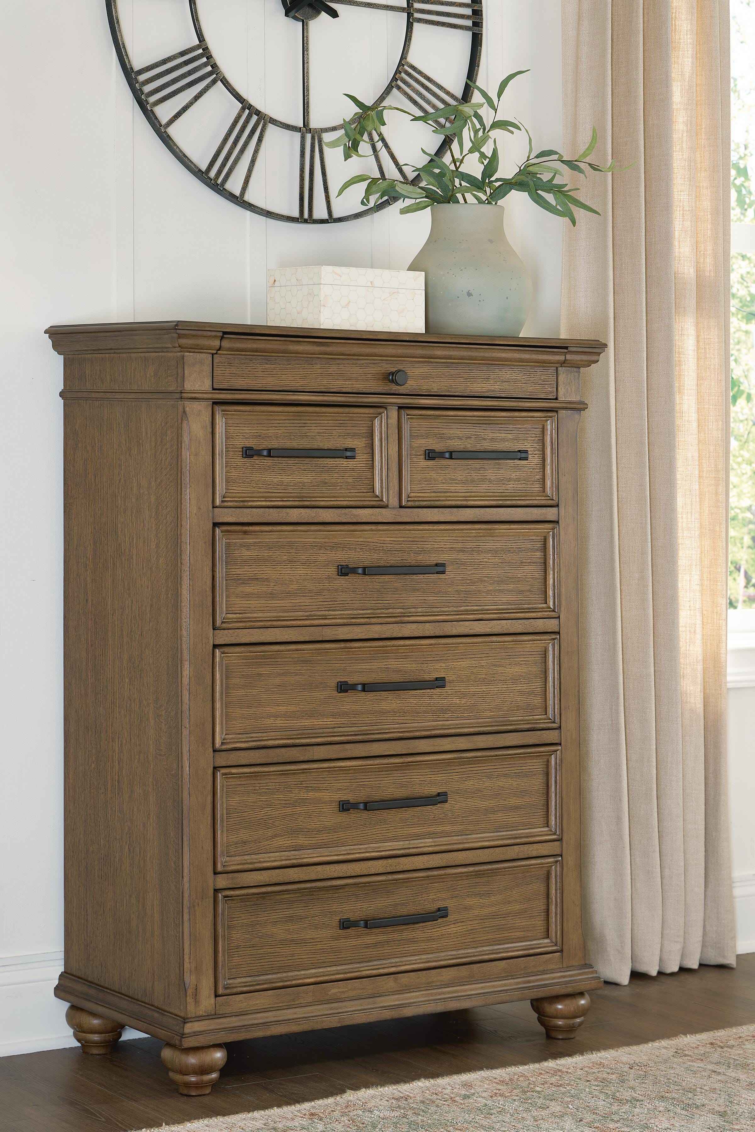Karallin Medium Brown Chest of Drawers
