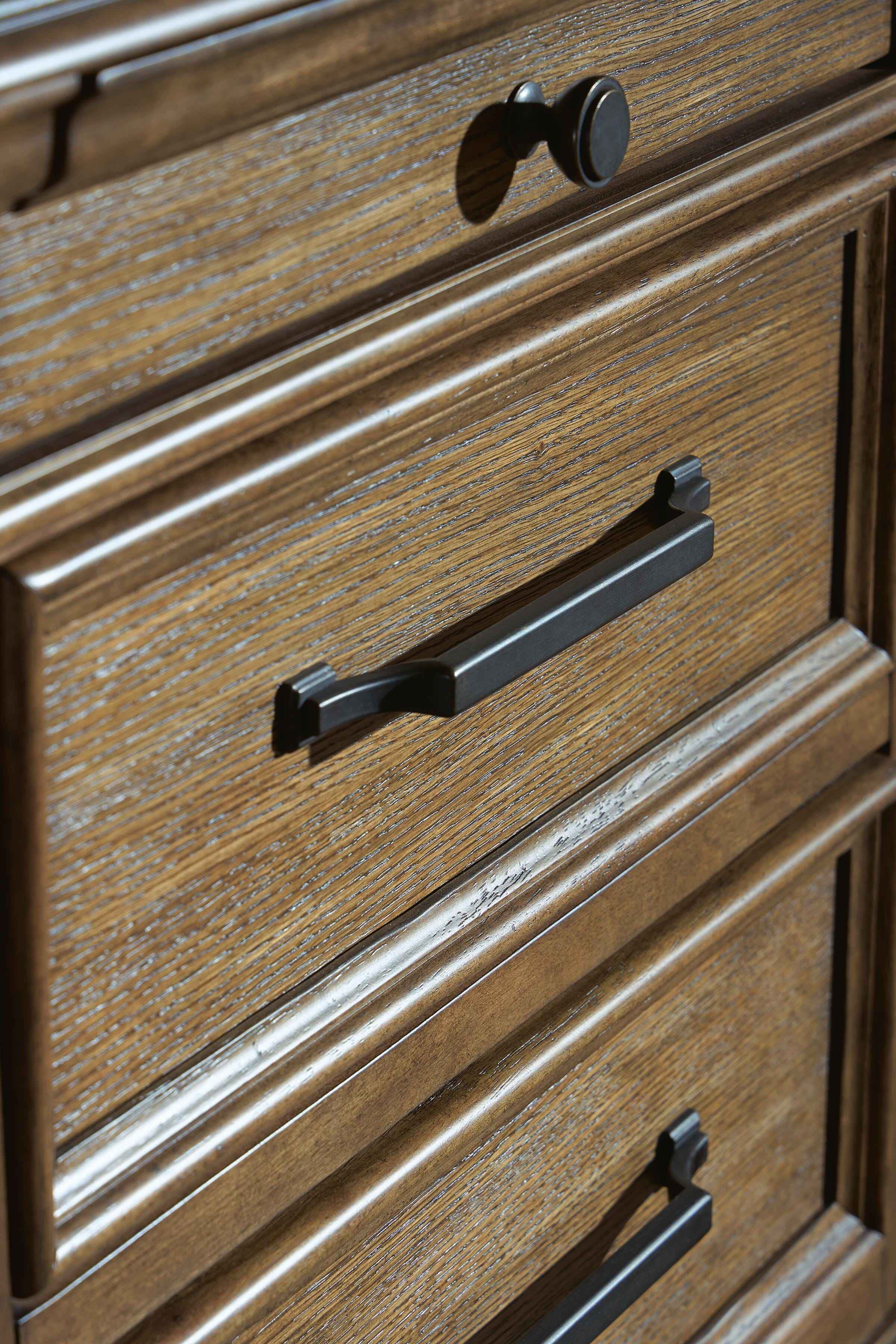 Karallin Medium Brown Chest of Drawers - Image 6