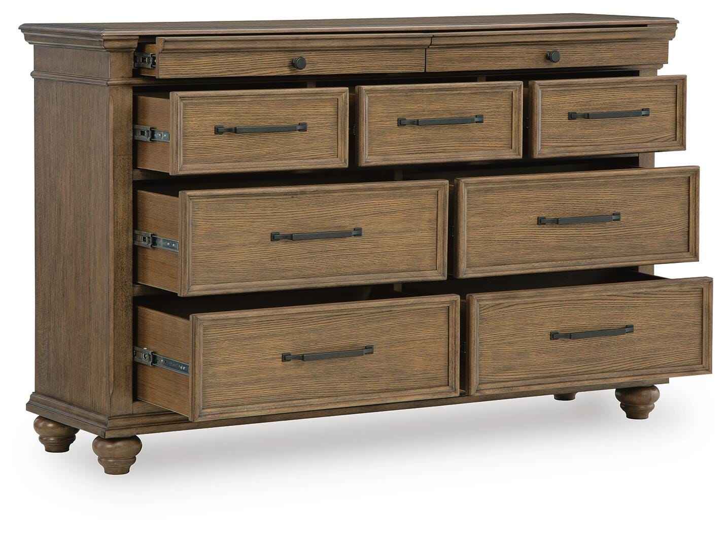 Karallin Medium Brown Dresser - Image 3