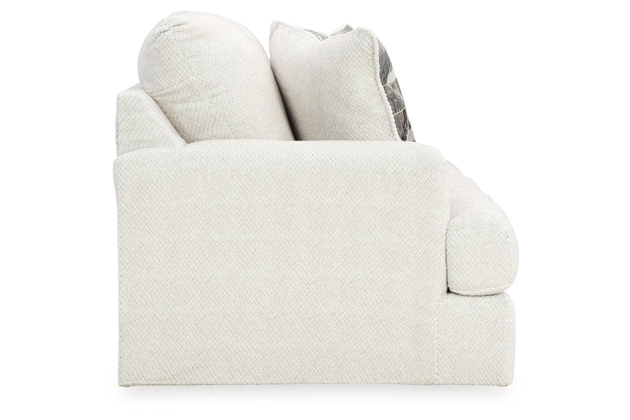 Karinne Linen Loveseat and Chair - Image 4