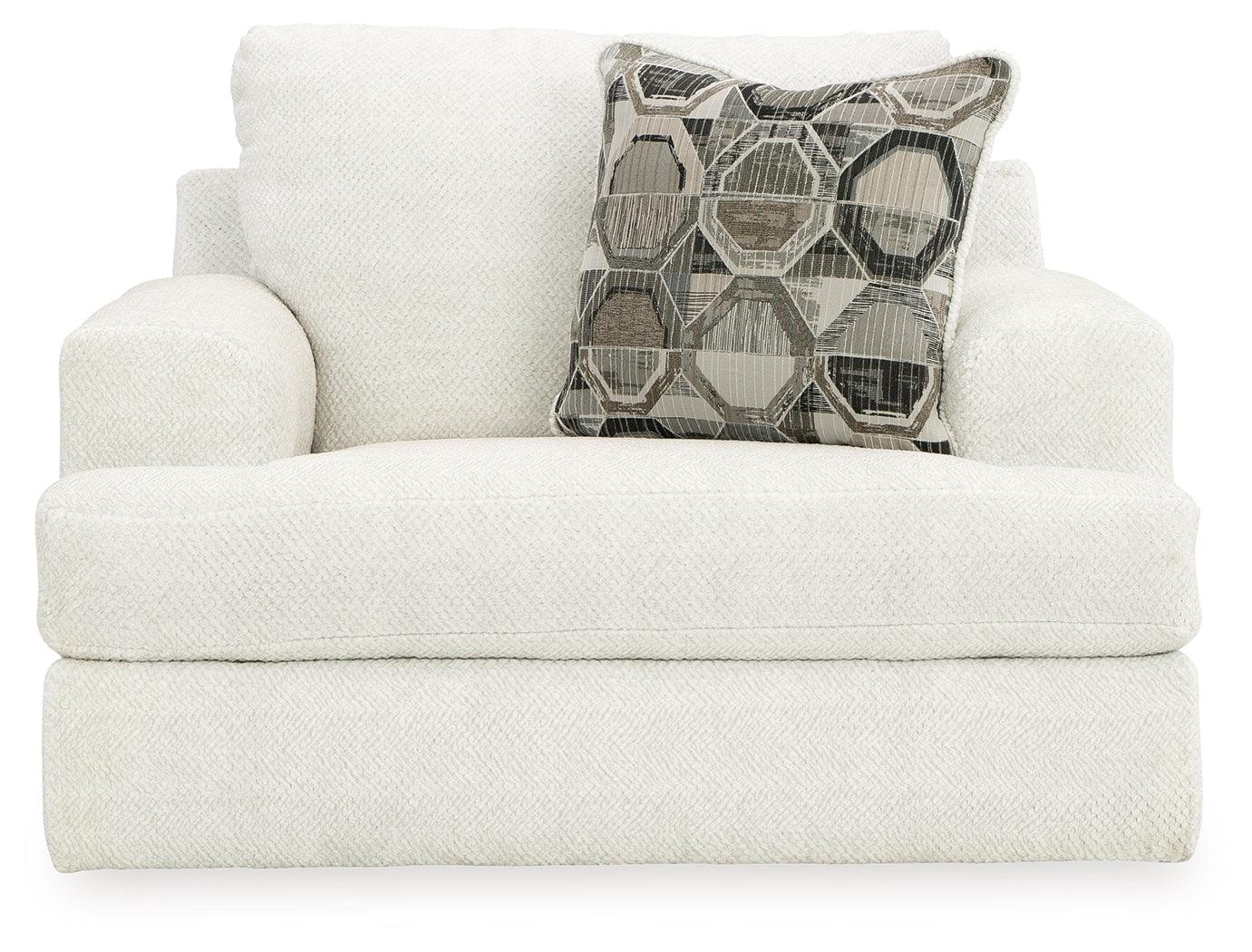 Karinne Linen Oversized Chair - Image 3