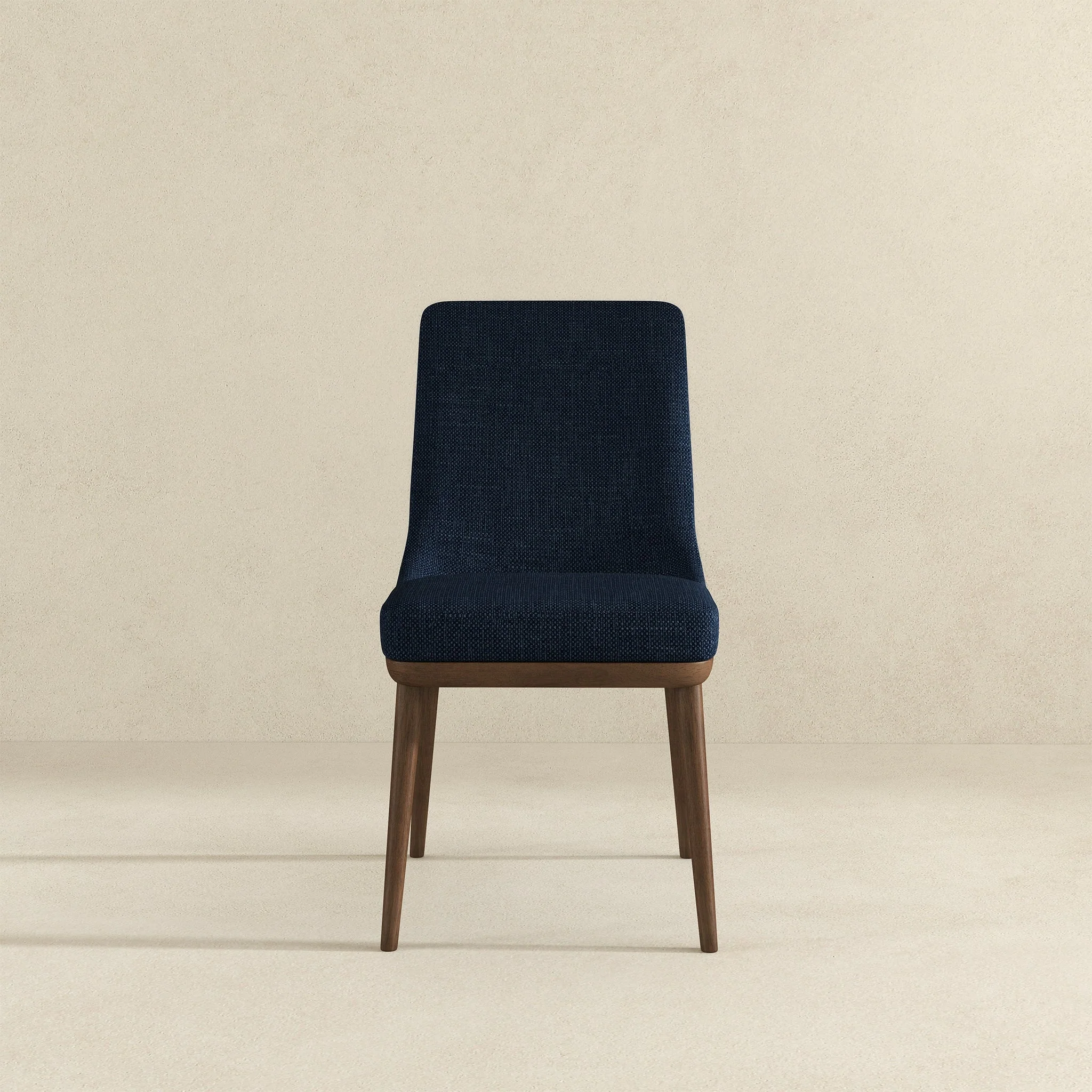 Kate  Dark Blue Fabric Dining Chair (Set Of 2) - Image 4