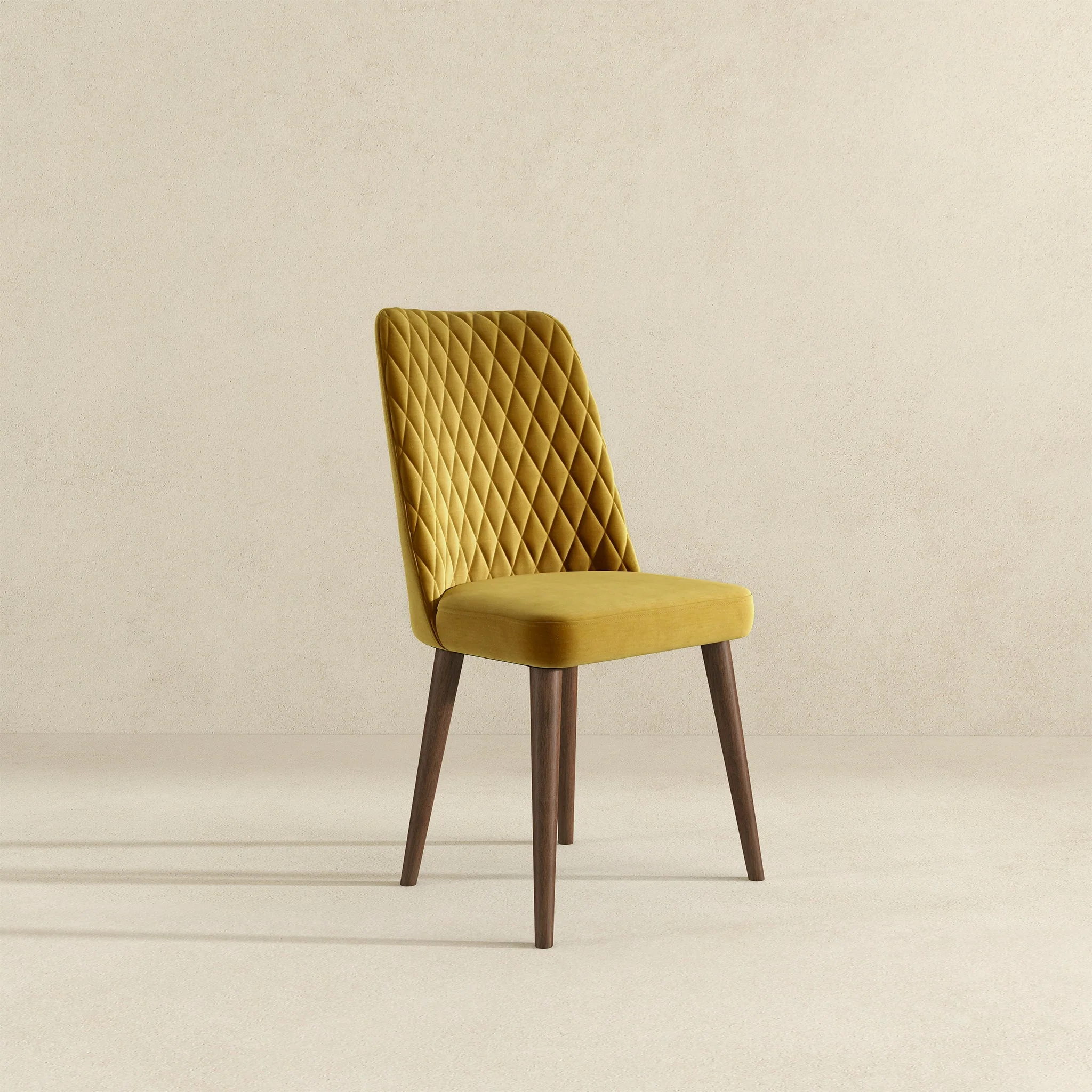Katie Gold Velvet Dining Chair (Set Of 2) - Image 4