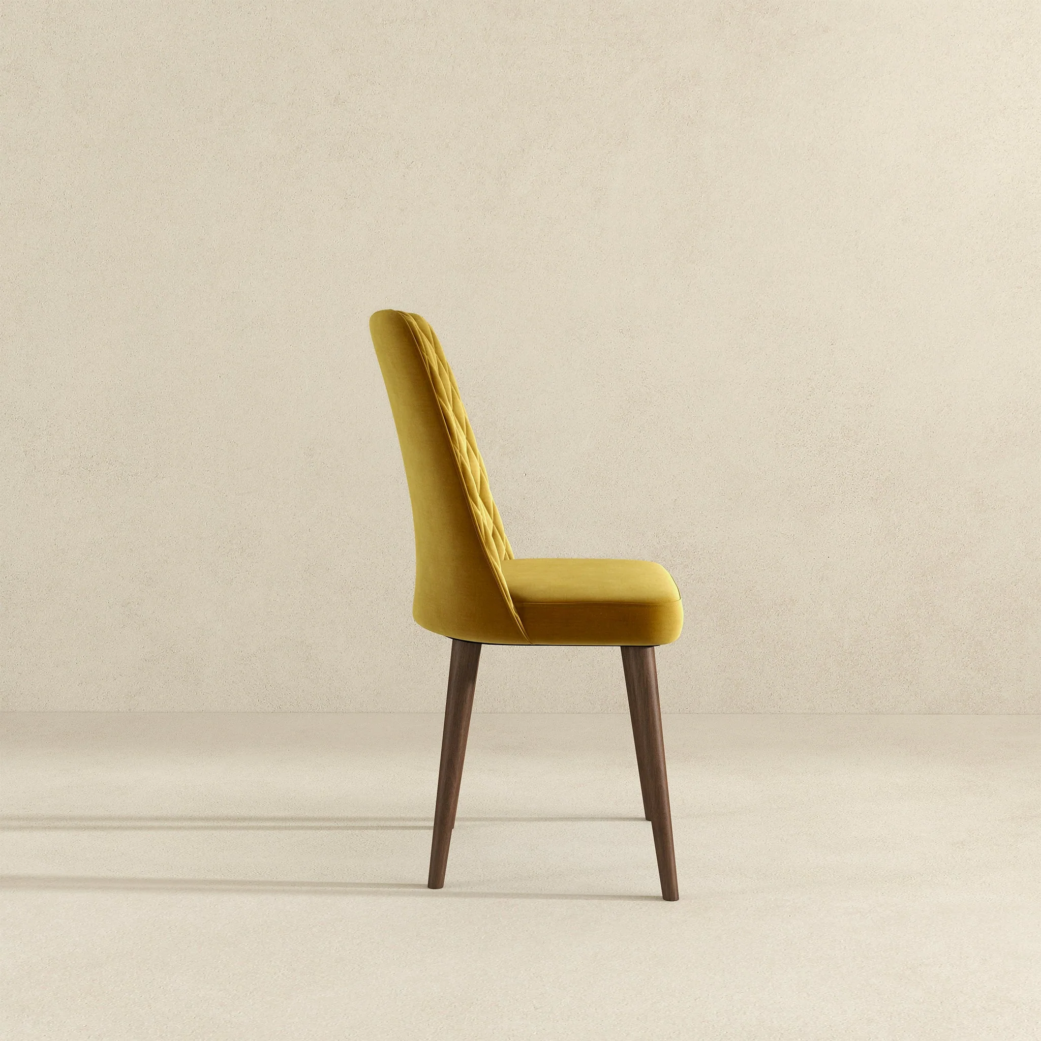 Katie Gold Velvet Dining Chair (Set Of 2) - Image 5