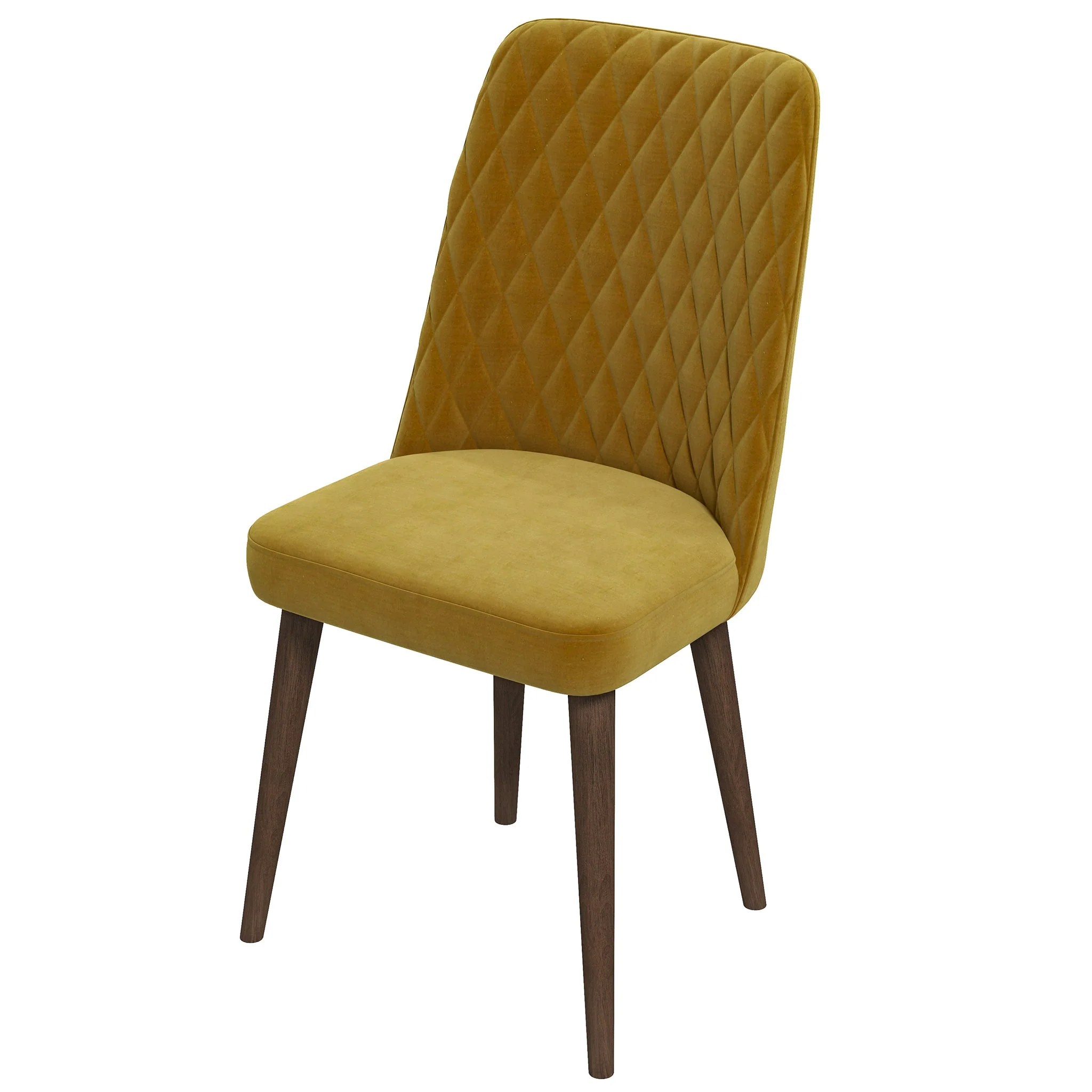 Katie Gold Velvet Dining Chair (Set Of 2) - Image 7