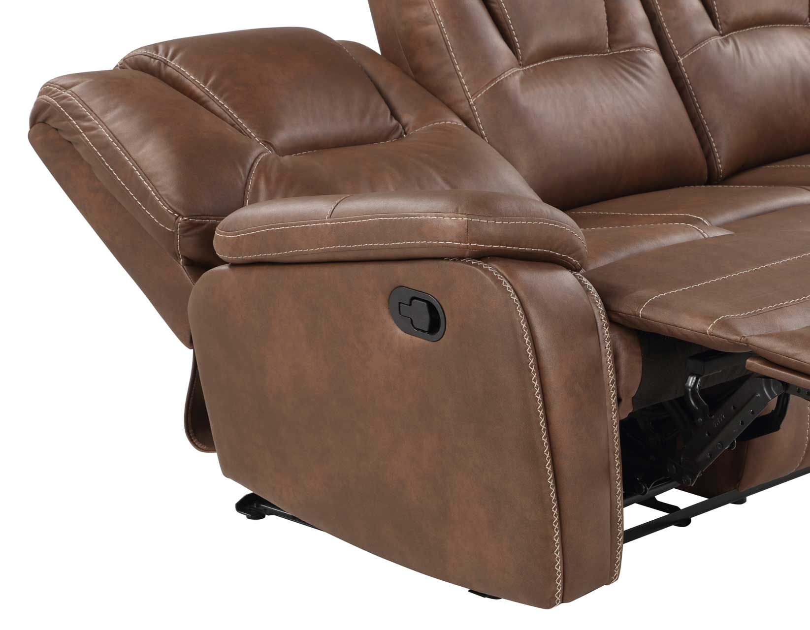 Katrine Brown 3-Piece Manual Reclining Set - Image 8