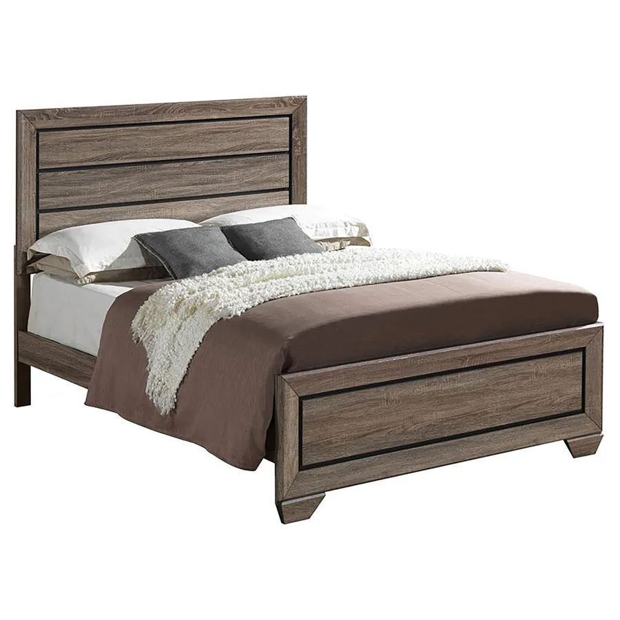 Kauffman 5-Piece Queen Bedroom Set with High Straight Headboard - Image 3