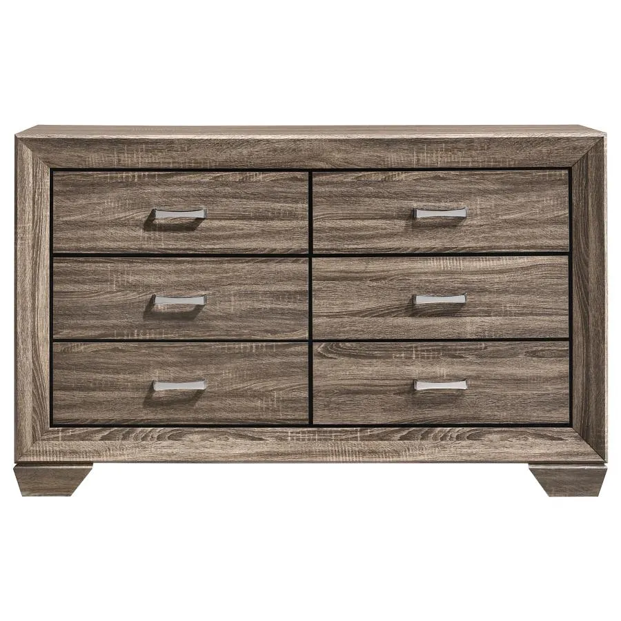 Kauffman 5-Piece Storage Queen Bedroom Set with High Straight Headboard - Image 8