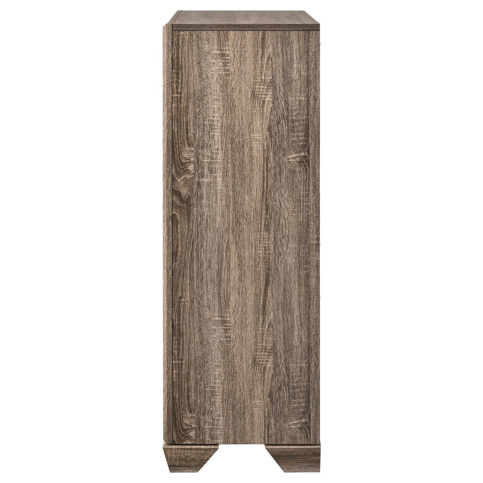 Kauffman Washed Taupe 5-Drawer Chest - Image 8