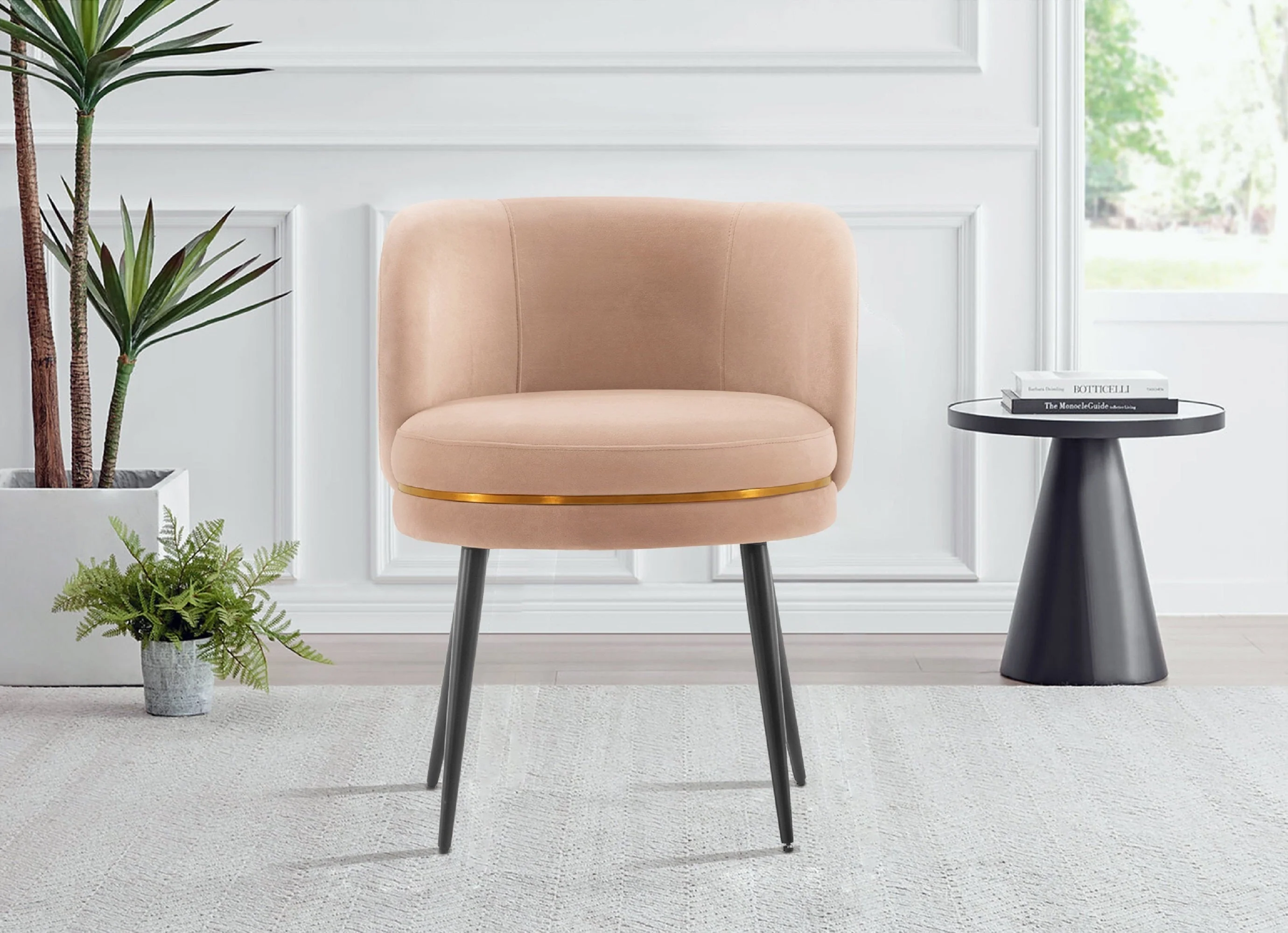 Kaya Dining Chair in Nude - Image 2