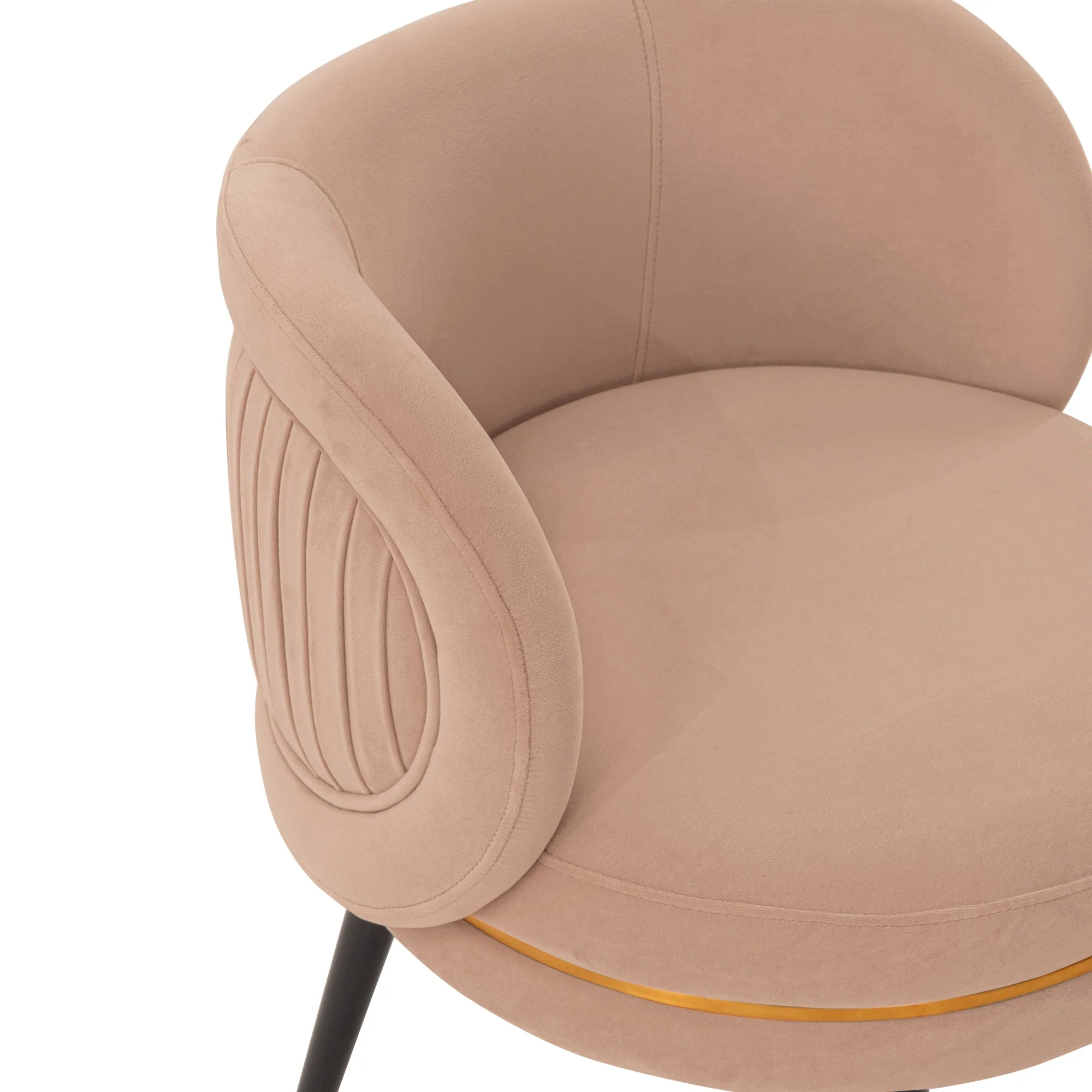 Kaya Dining Chair in Nude (set of 2) - Image 4
