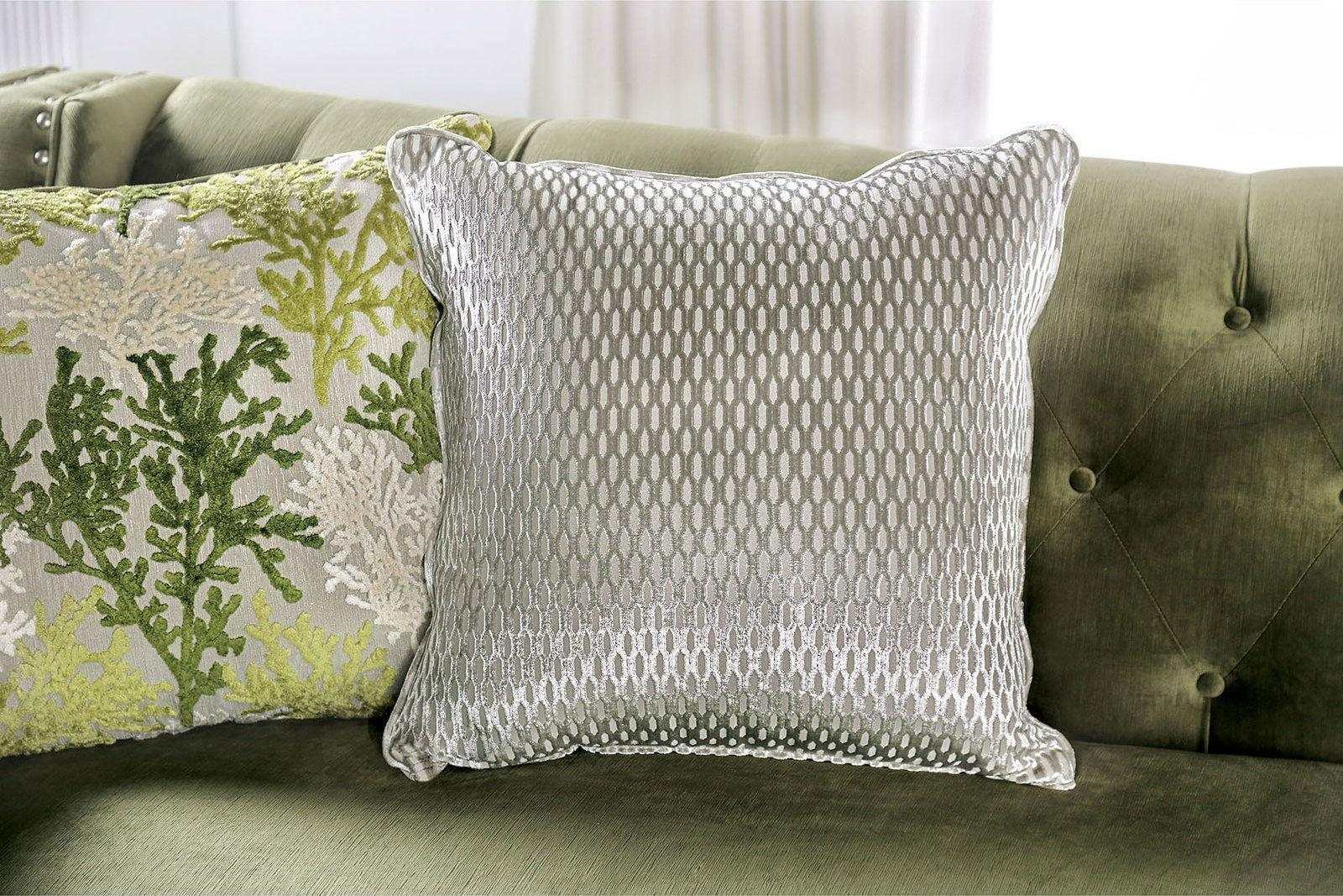 Kaye Green Stationary Sofa & Loveseat - Image 11