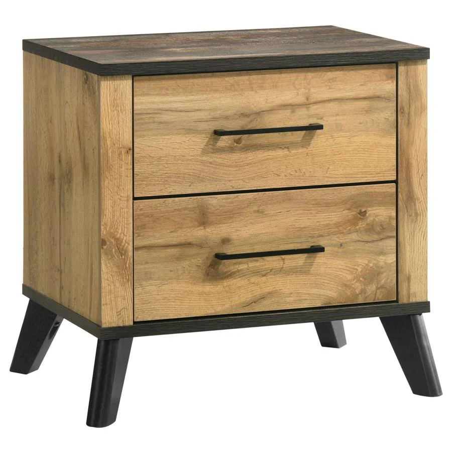 Kaywood Natural Pine 5-Piece Queen Bedroom Set - Image 5