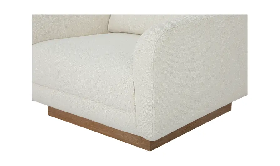 Keane Lounge Chair Cream - Image 4