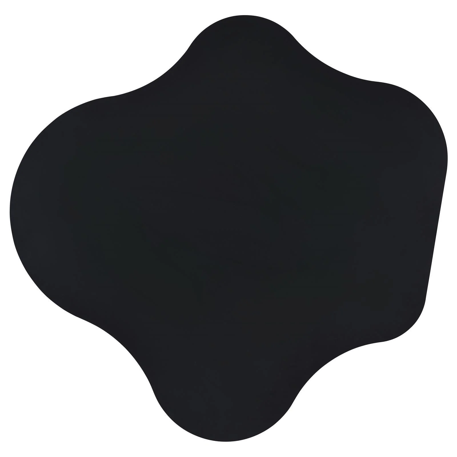 Keanu Pedestal Black Cloud-Shaped Top Bar Table - Image 8