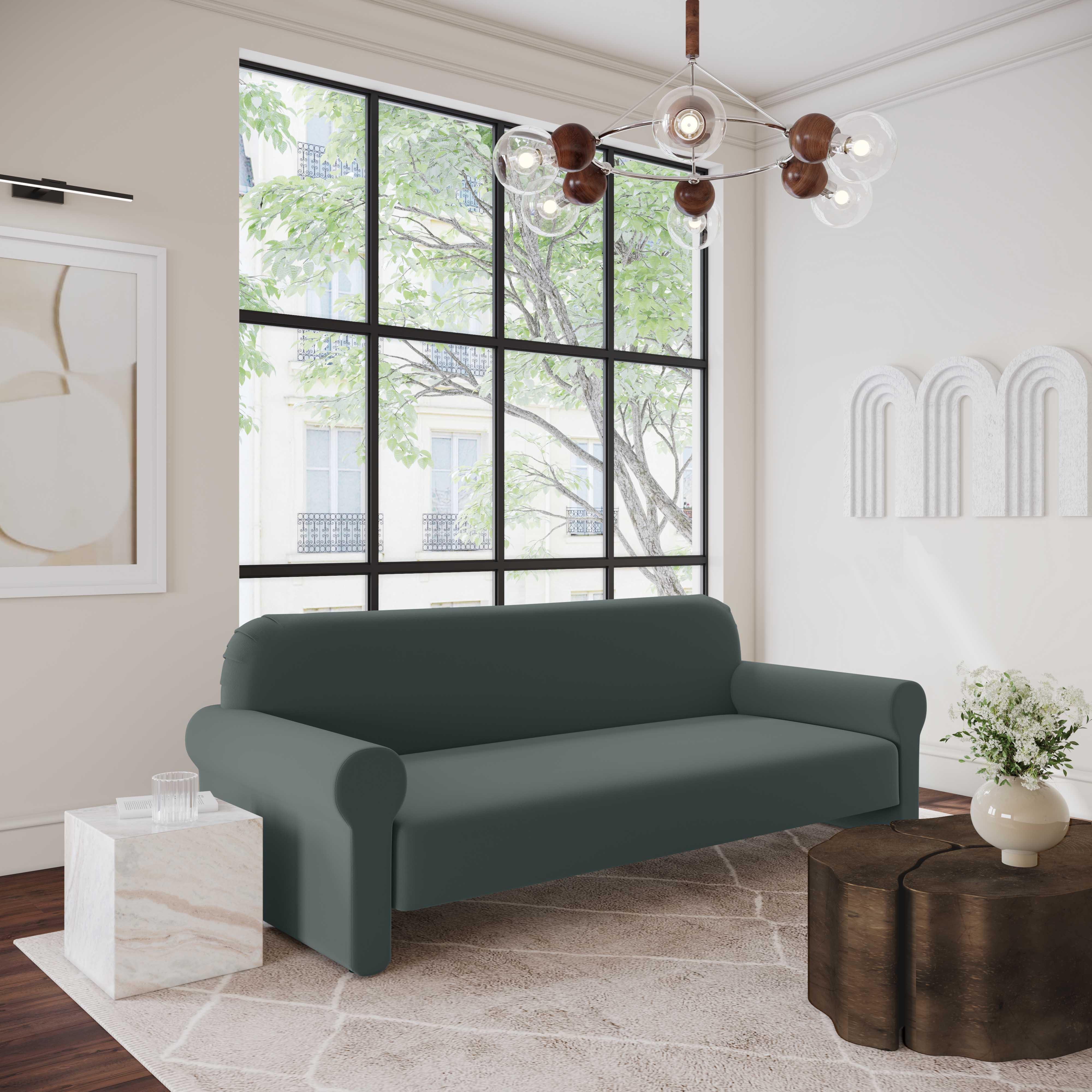 Keelee Velvet 84" Sofa - Image 3