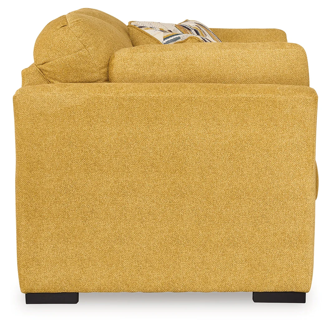 Keerwick Sunflower Sofa, Loveseat, Oversized Chair and Ottoman - Image 13