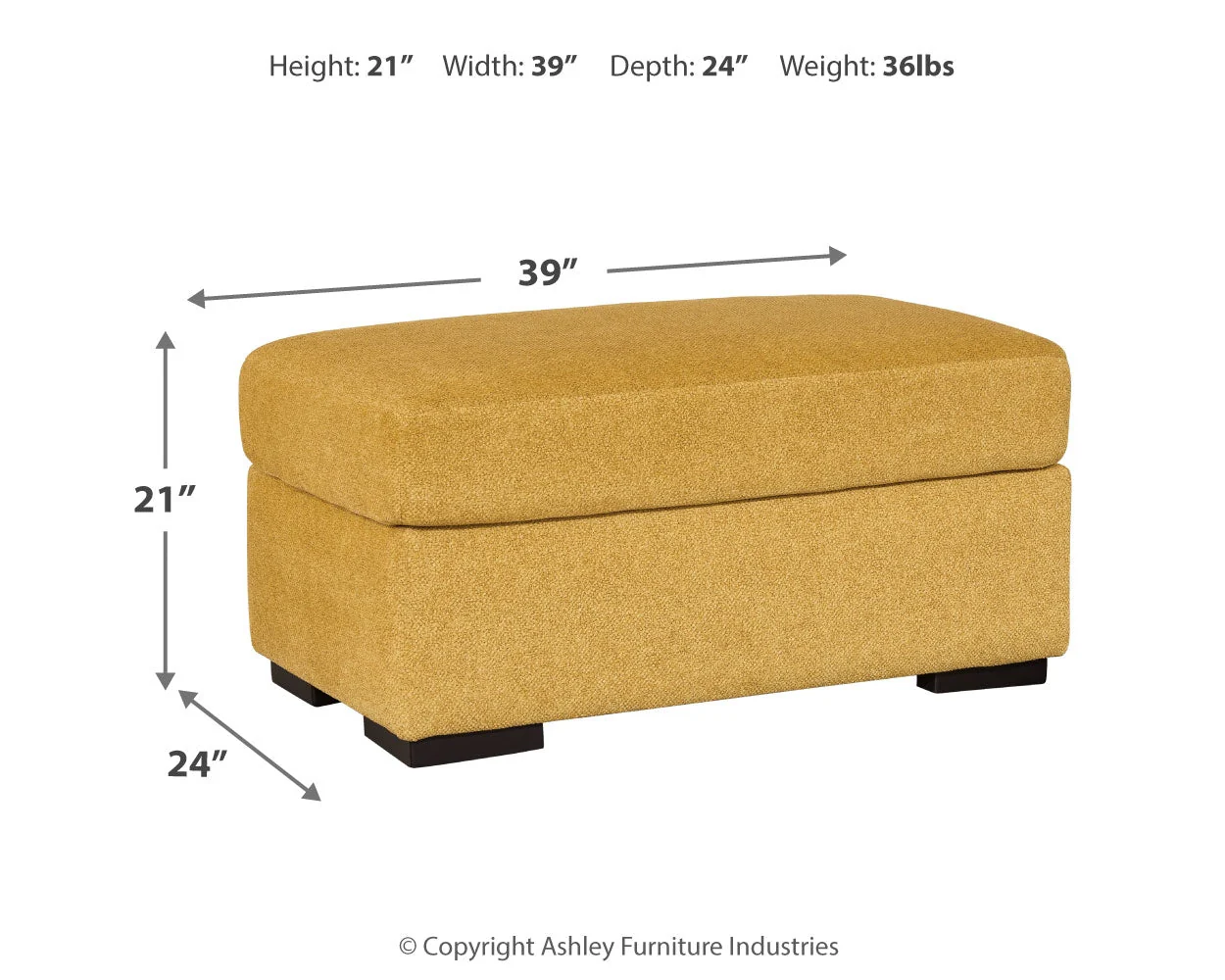 Keerwick Sunflower Sofa, Loveseat, Oversized Chair and Ottoman - Image 20