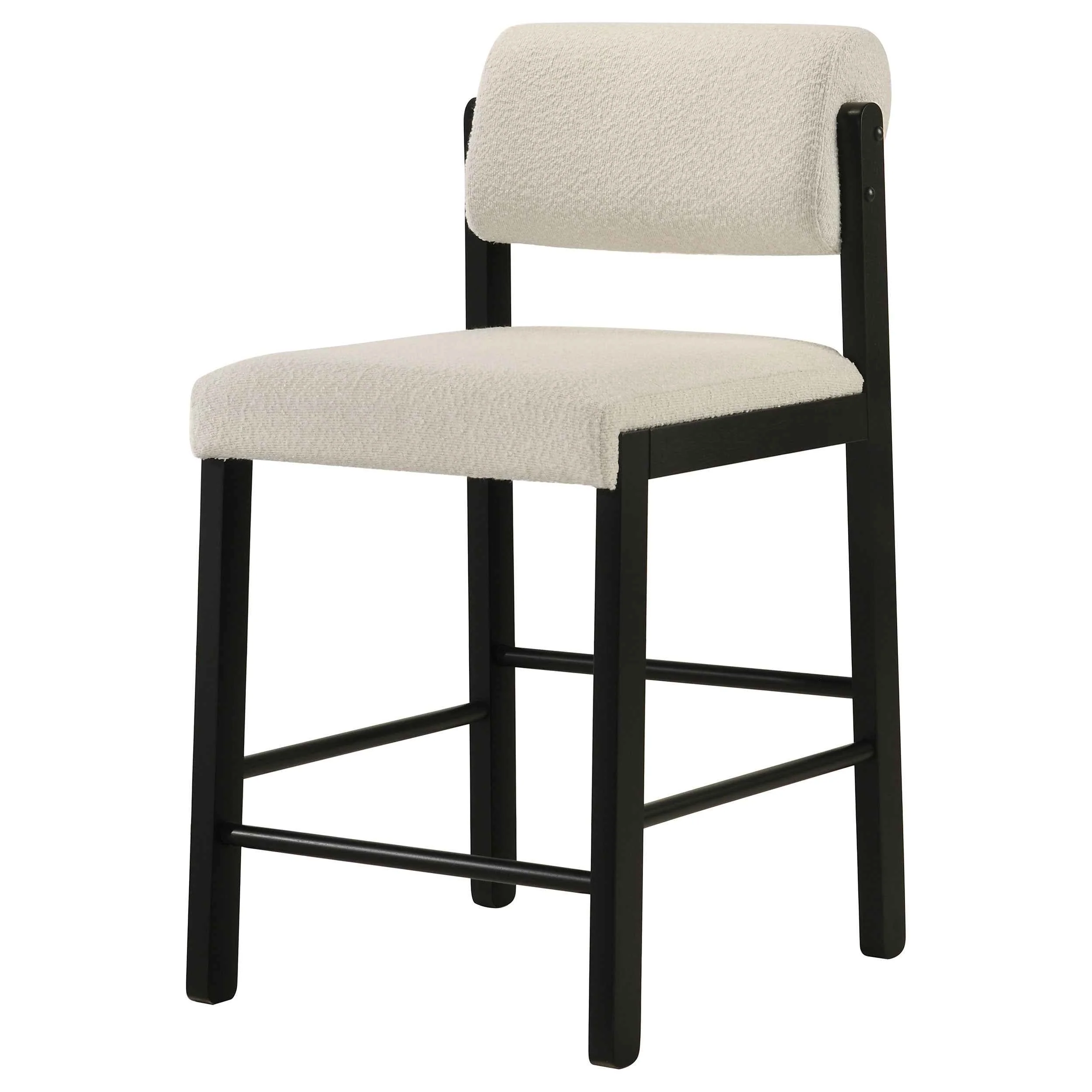 Kehoe Cream/Black Upholstered Counter Height Chair (Set of 2) - Image 5