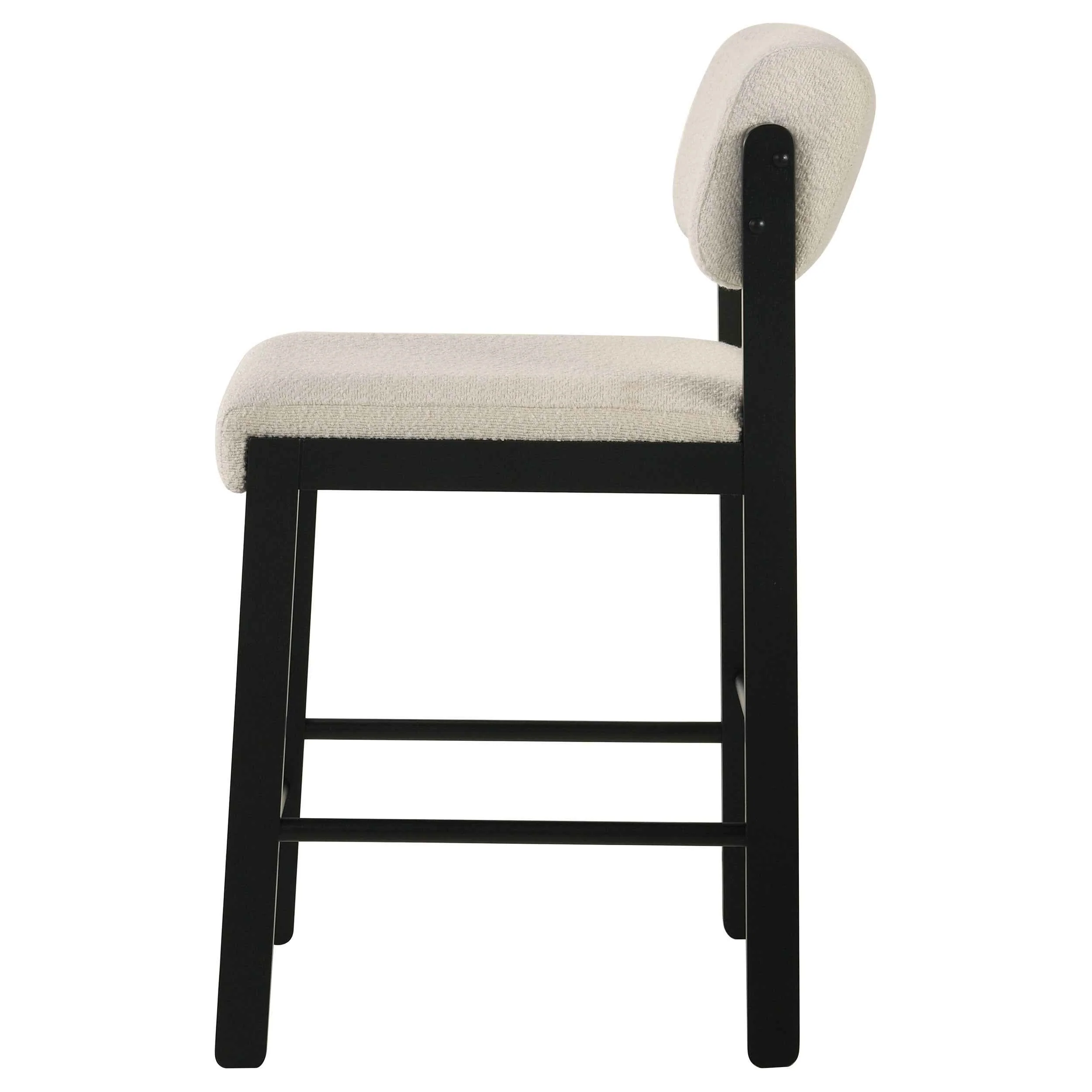 Kehoe Cream/Black Upholstered Counter Height Chair (Set of 2) - Image 6