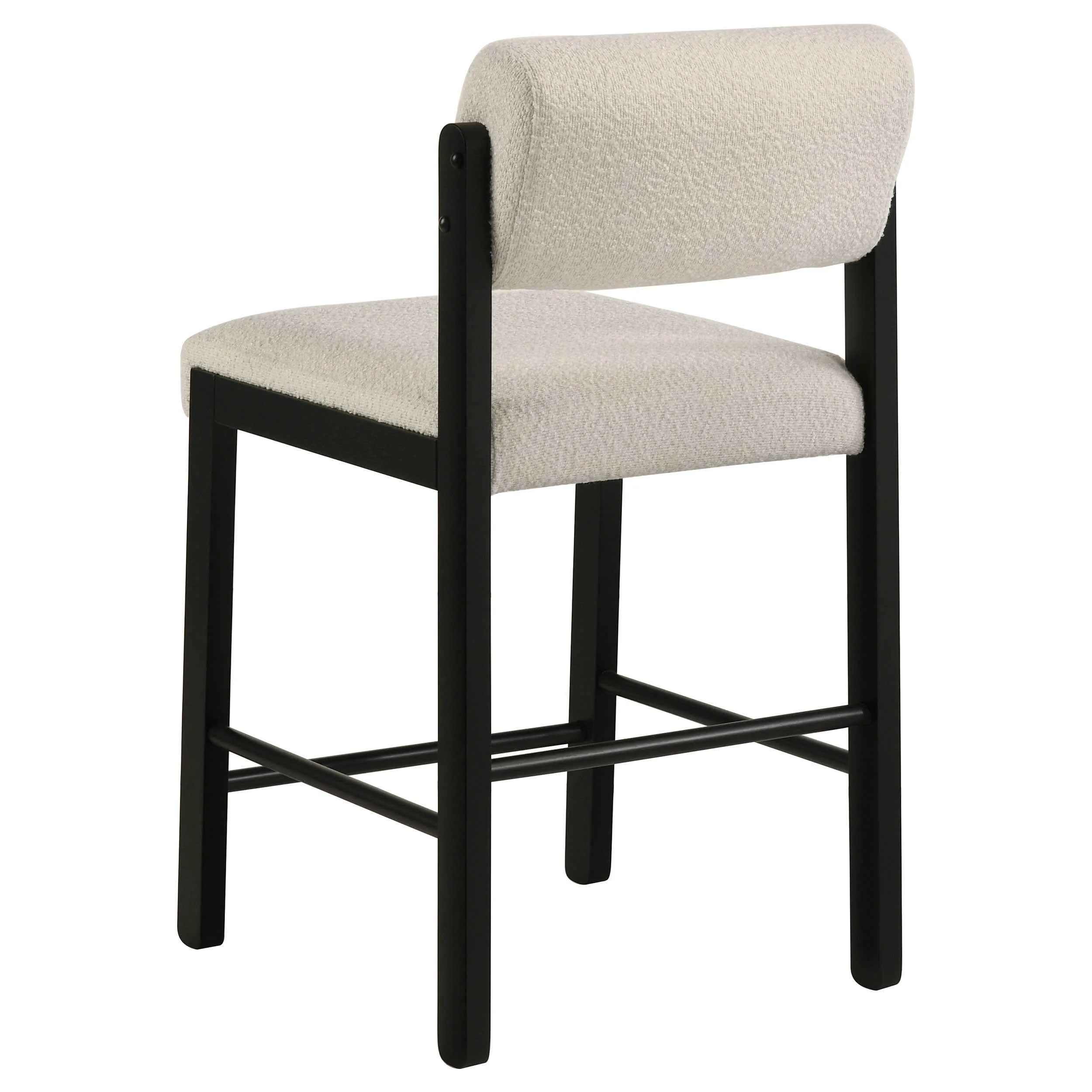 Kehoe Cream/Black Upholstered Counter Height Chair (Set of 2) - Image 7