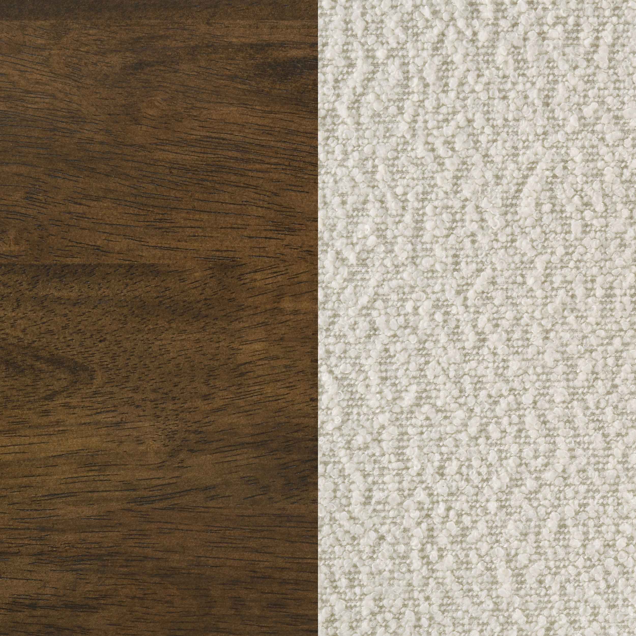 Kehoe Cream/Walnut Upholstered Dining Side Chair (Set of 2) - Image 12