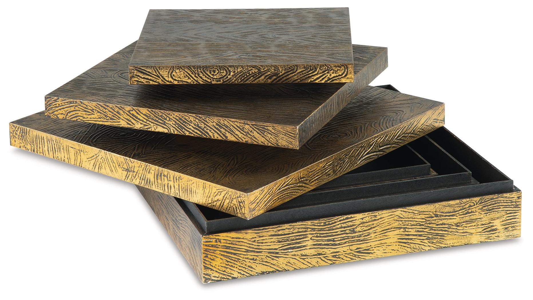 Keldy Antique Brass Finish Box - Image 4