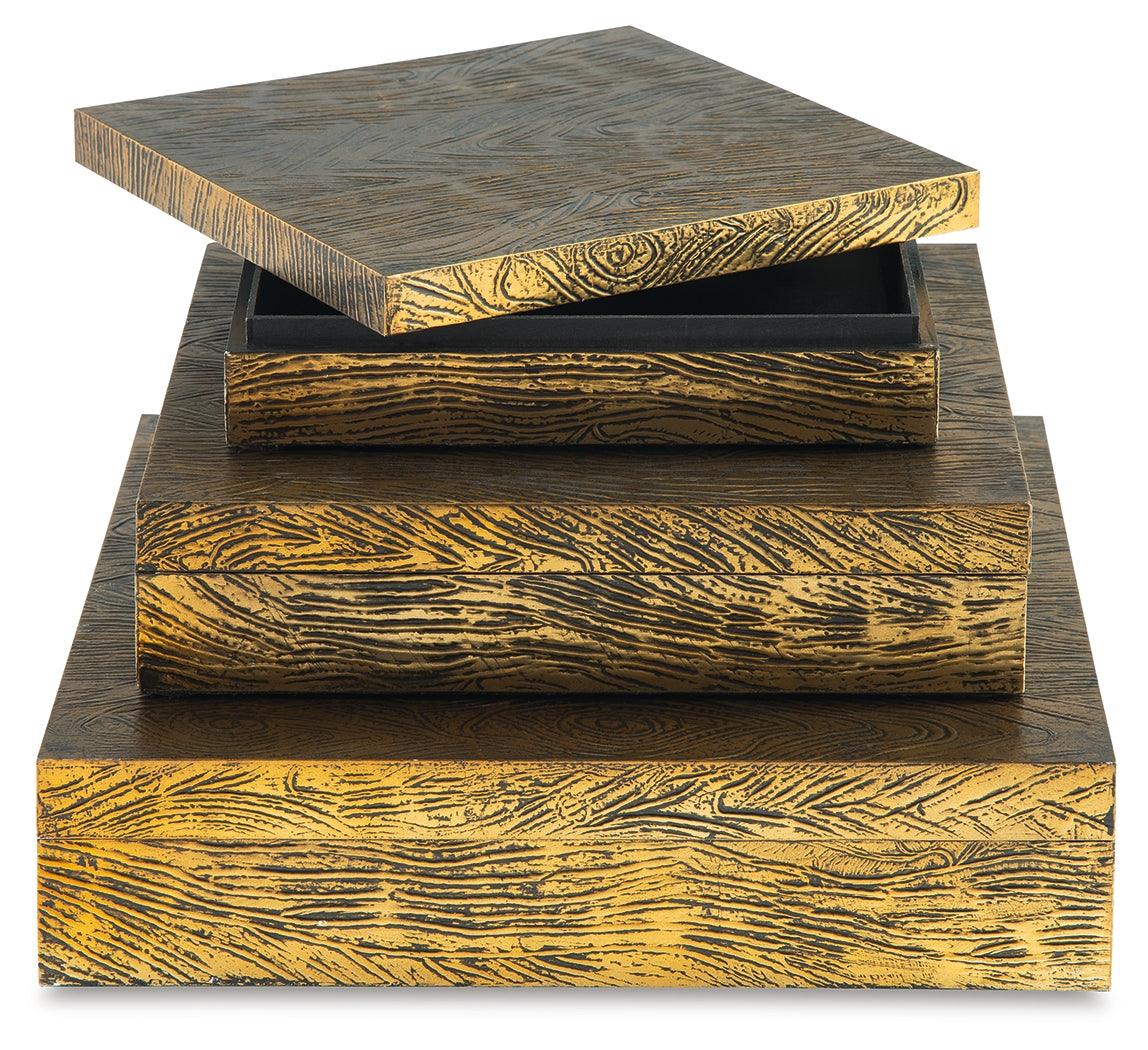 Keldy Antique Brass Finish Box - Image 6