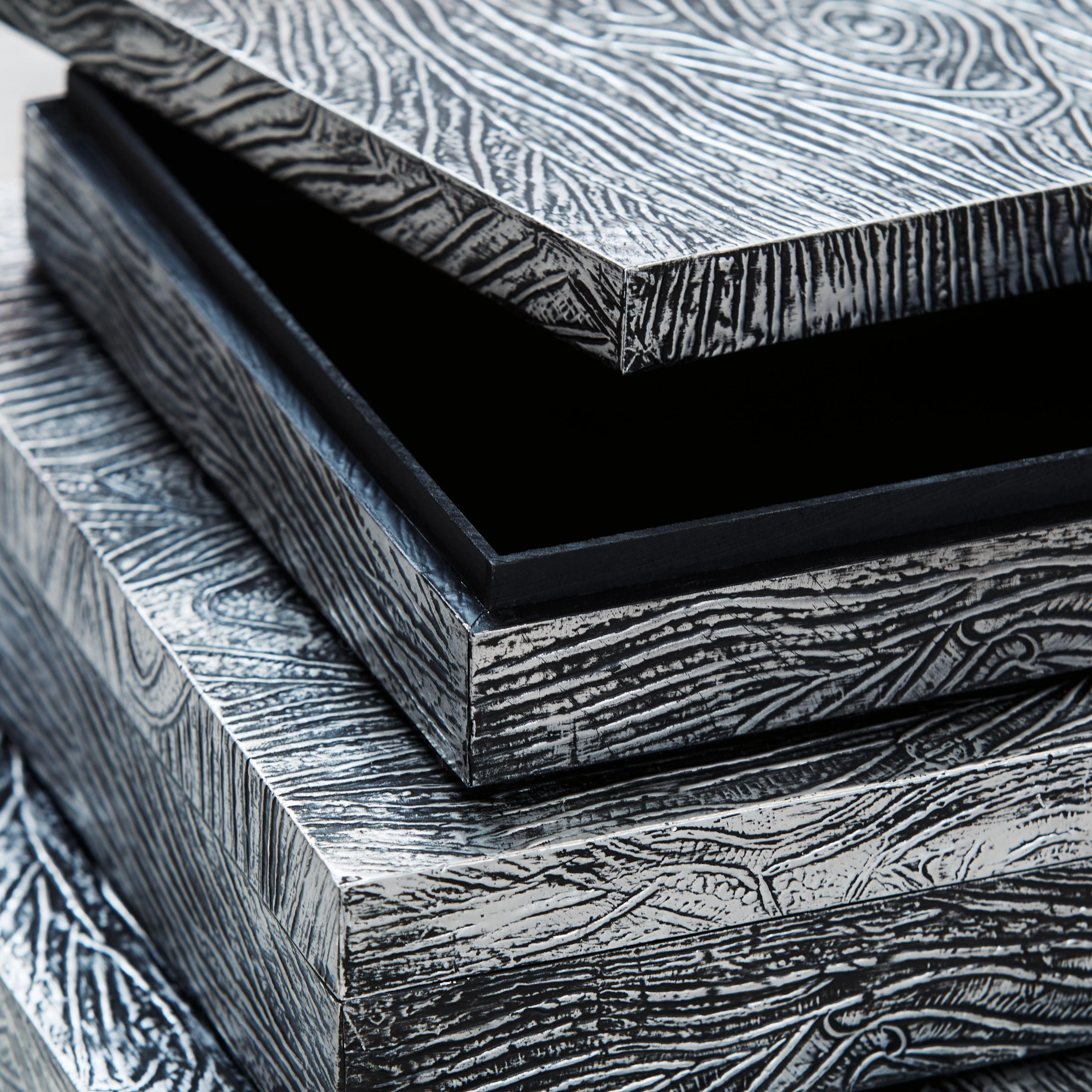 Keldy Antique Pewter Finish Box - Image 2