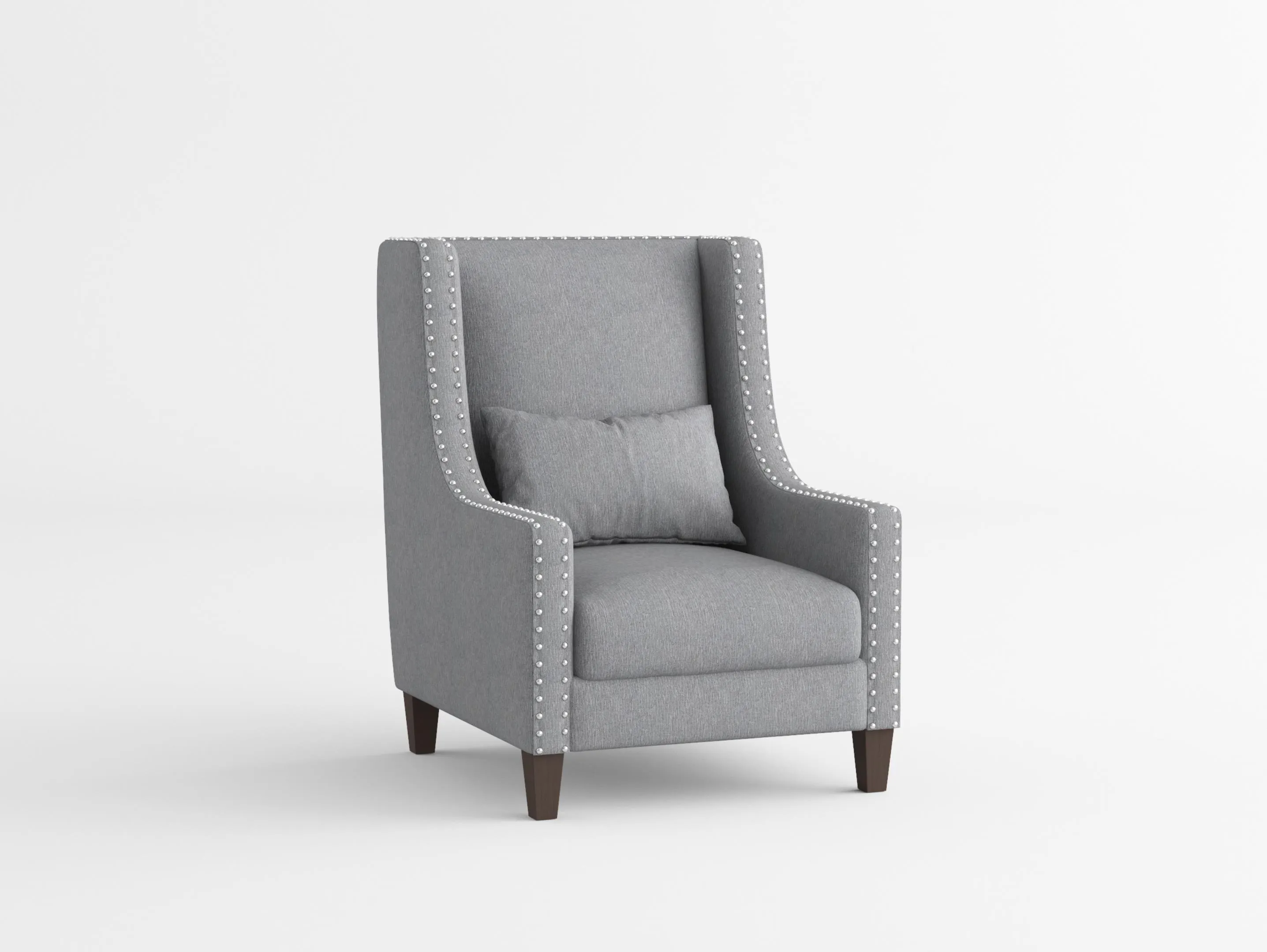 Keller Dark Gray Accent Chair - Image 3