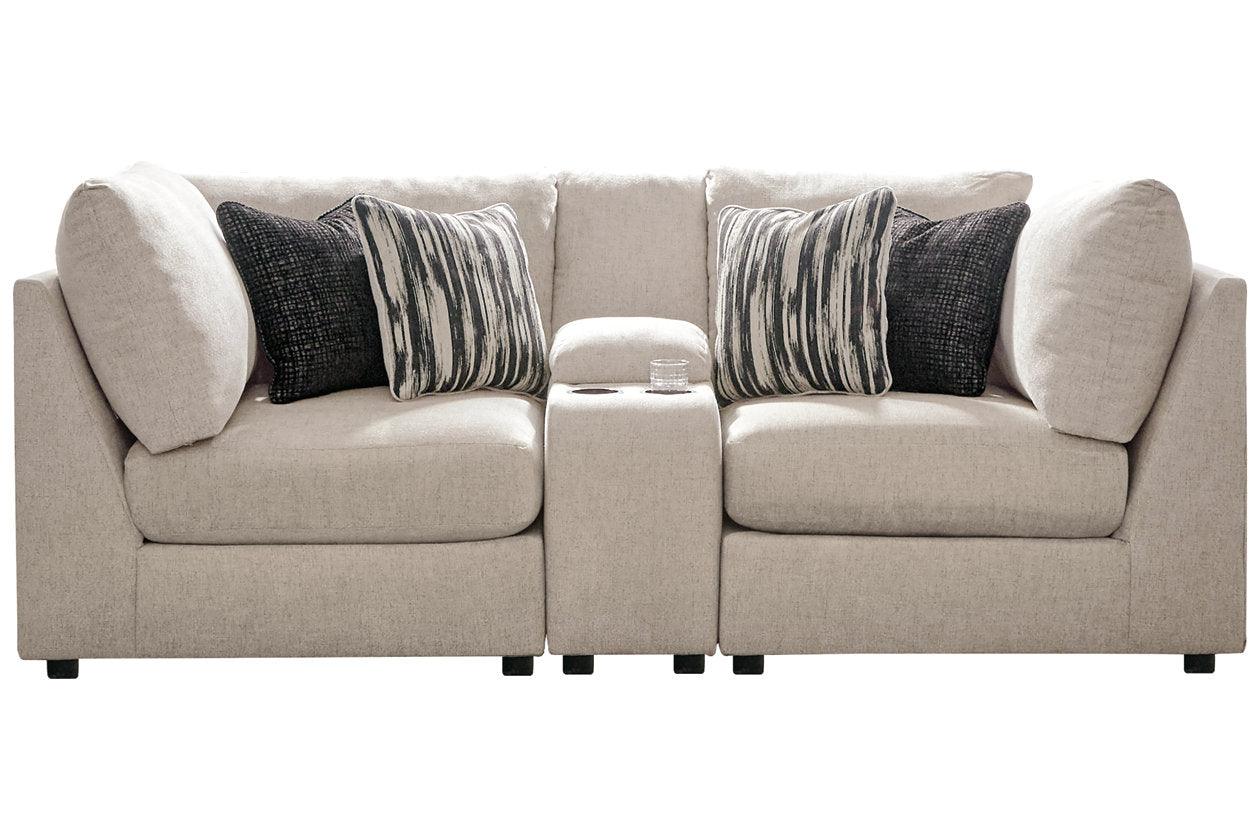 Kellway Bisque 3-Piece Loveseat