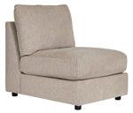 Kellway Bisque Armless Chair - Image 5