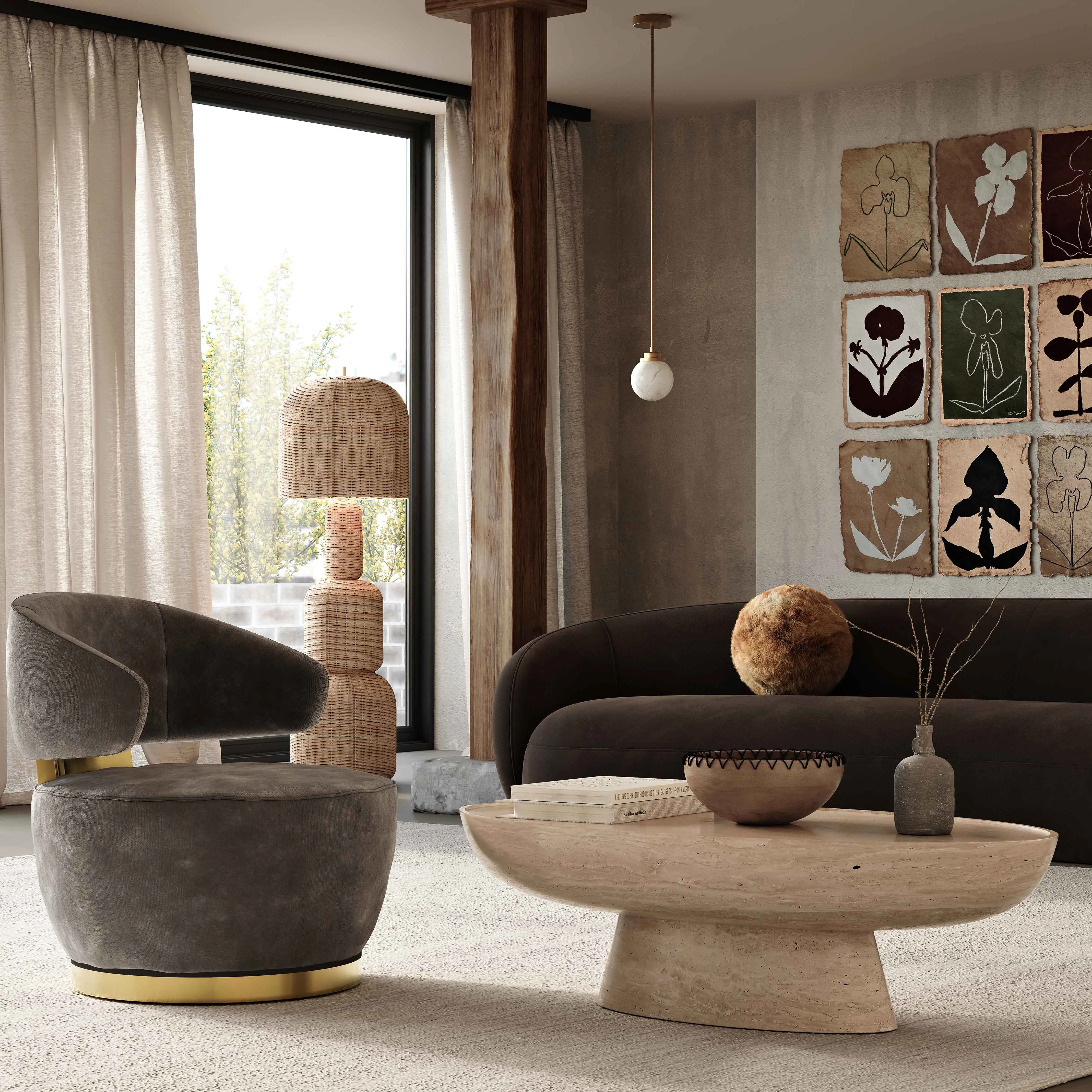 Kendall Velvet Sofa - Image 26