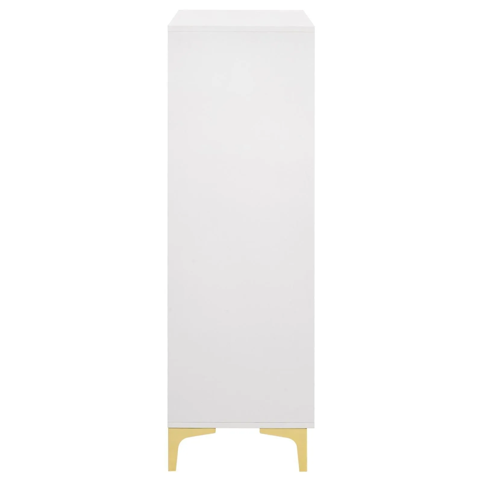 Kendall White 5-Drawer Chest - Image 4