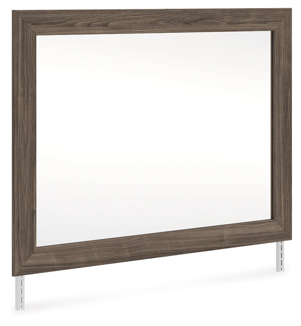 Kendanport Brown Bedroom Mirror