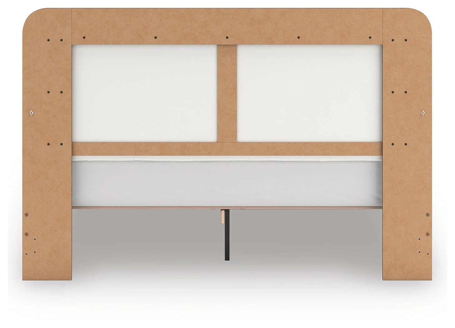 Kendanport White/Brown King Upholstered Bed, Dresser and Nightstand - Image 16