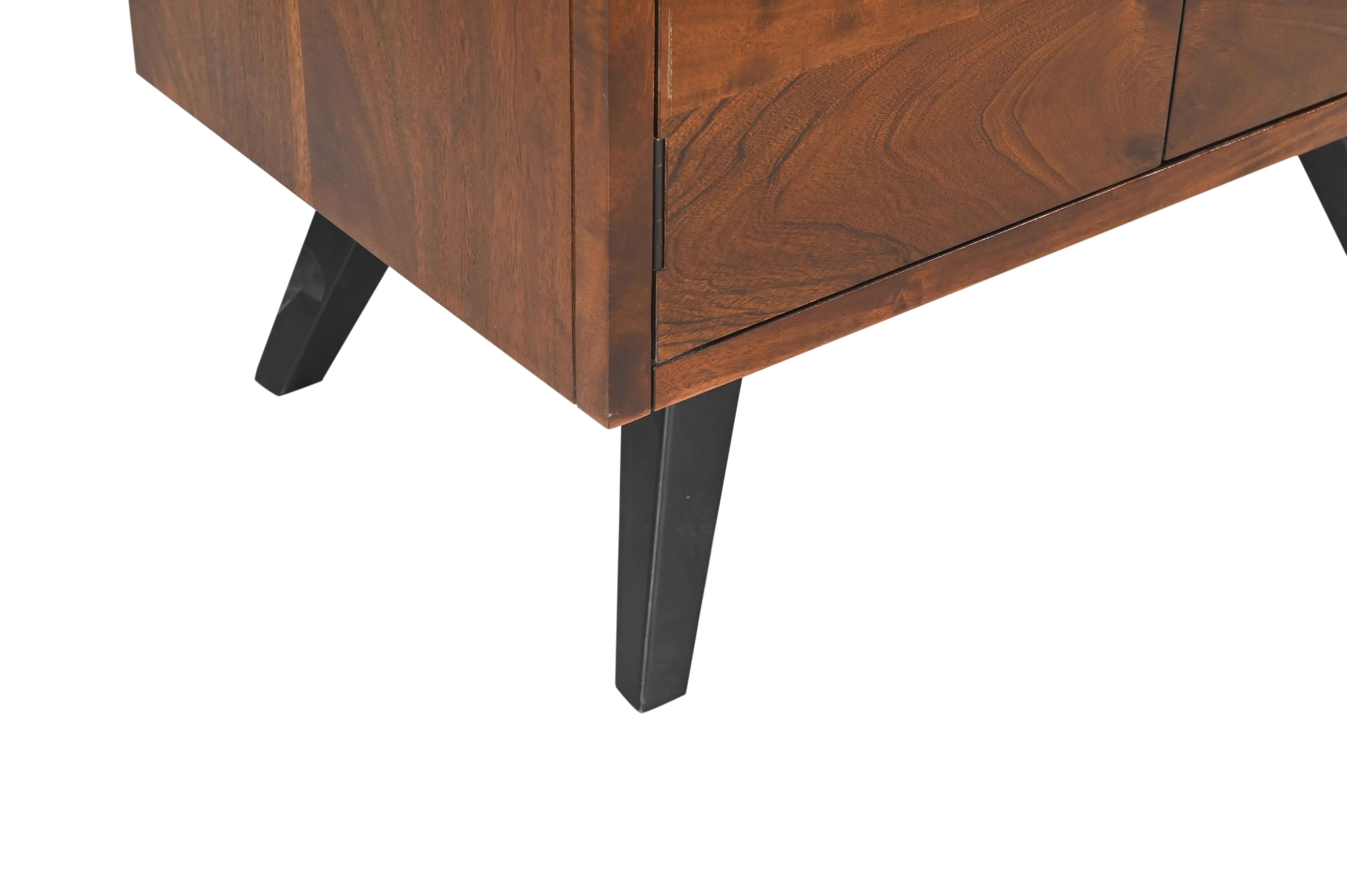 Kennedy 28" Bar Cabinet in Walnut - Image 3