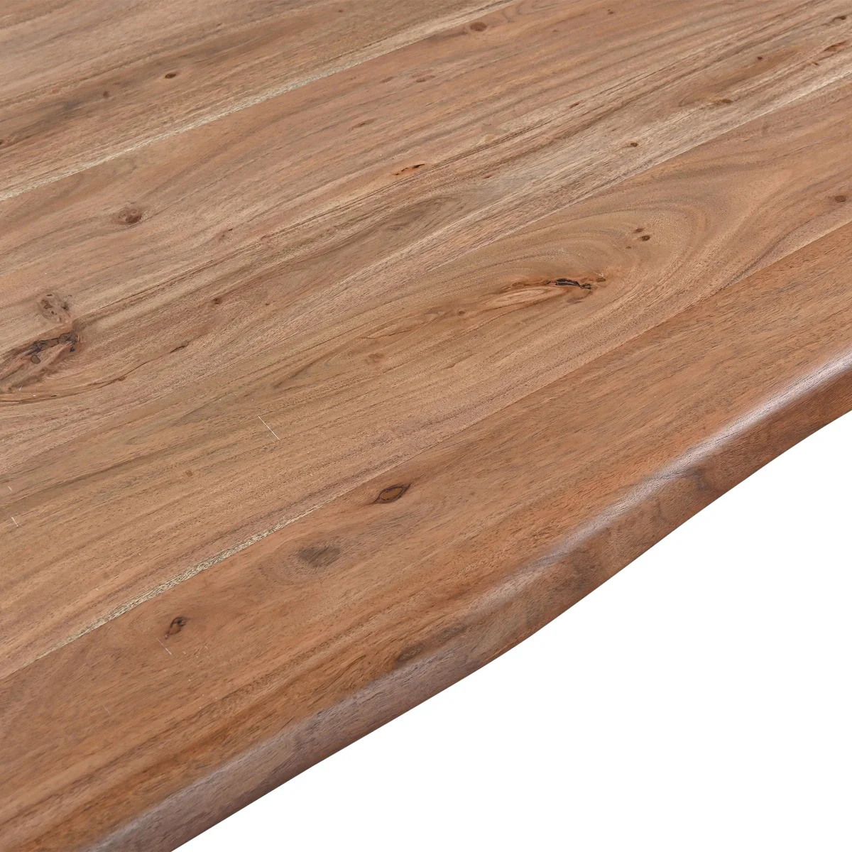 Kennedy 68" Dining Table in Smoked Acacia - Image 2