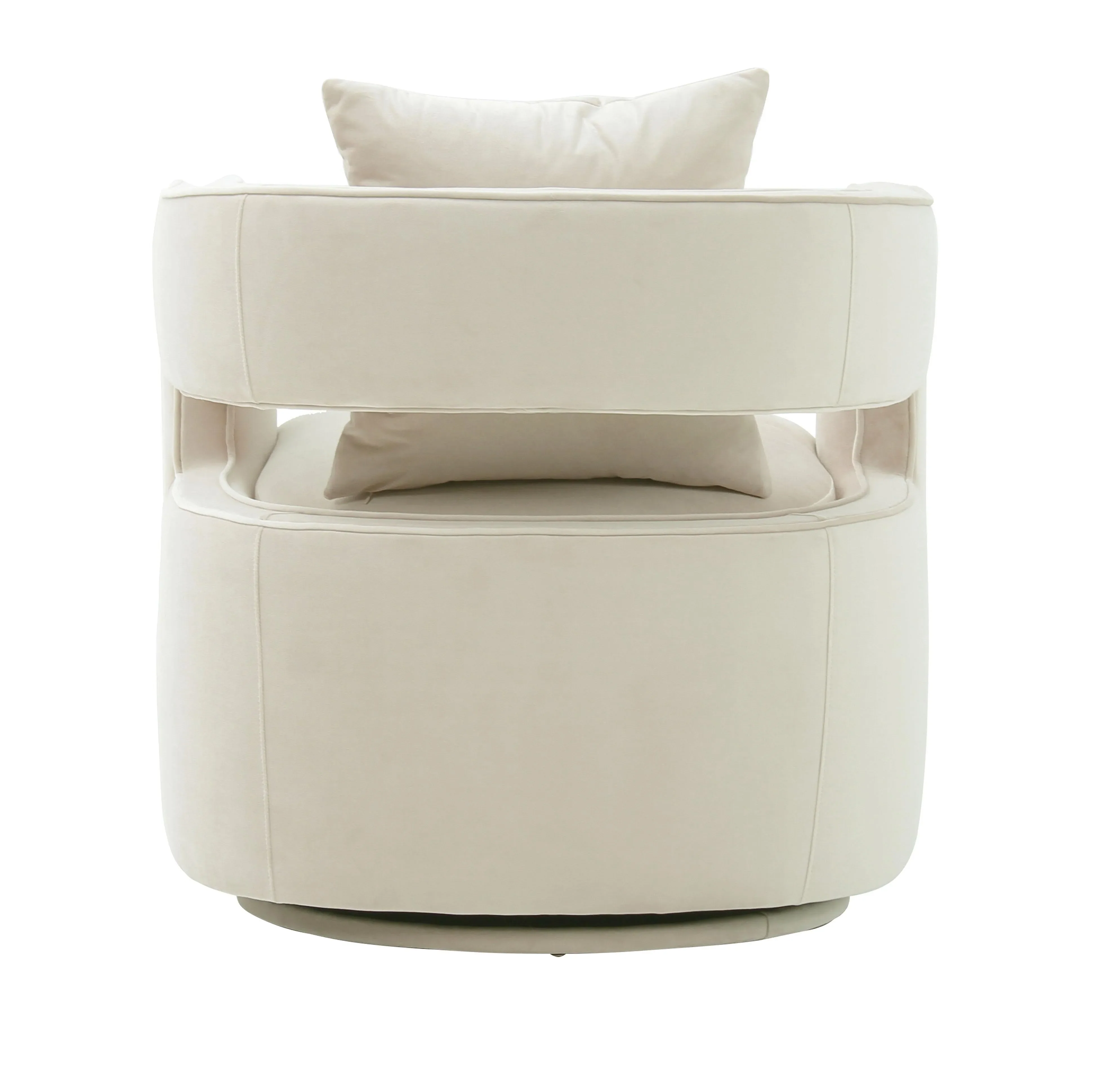 Kennedy Velvet Swivel Accent Chair - Image 37