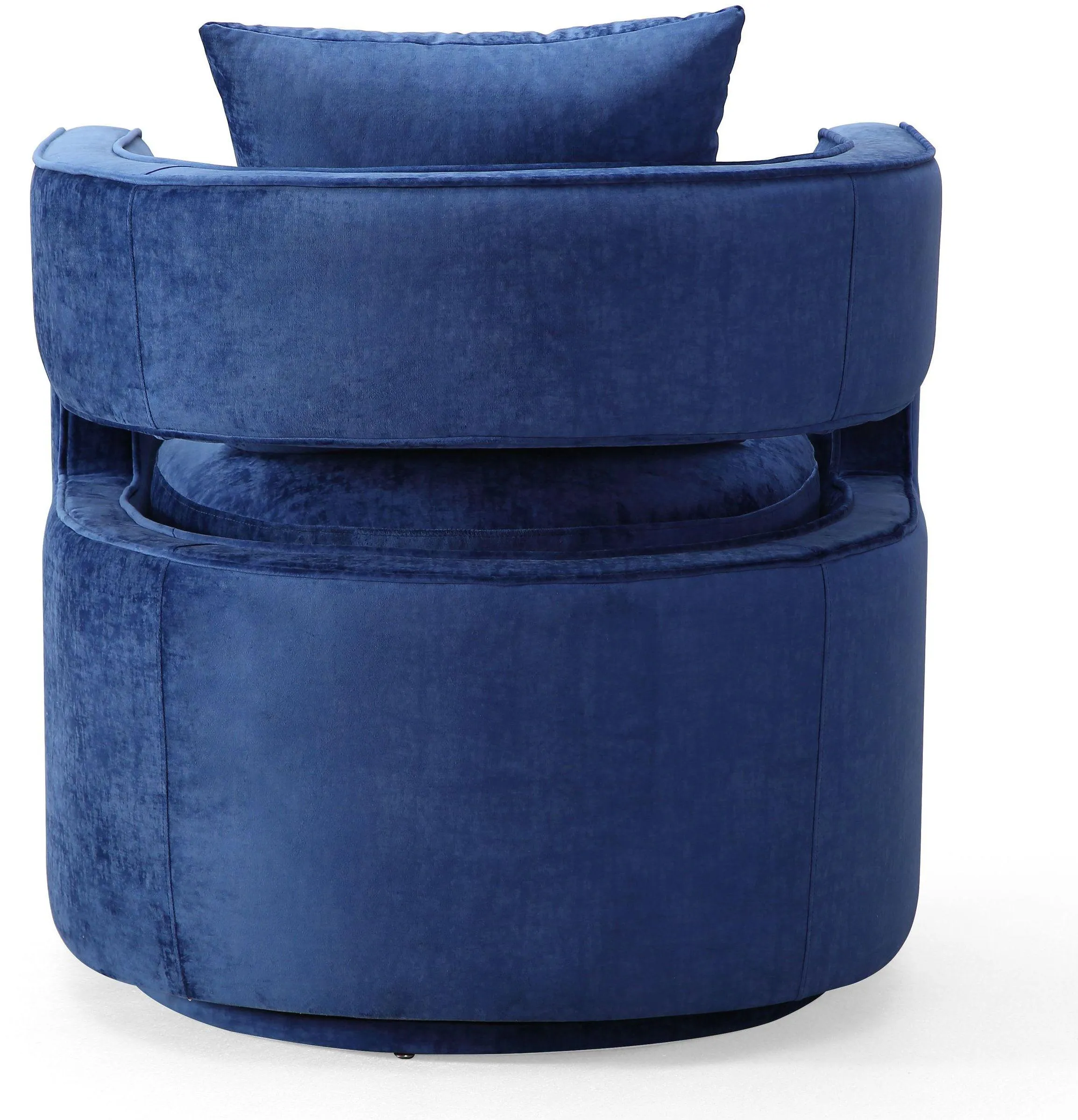 Kennedy Velvet Swivel Accent Chair - Image 5
