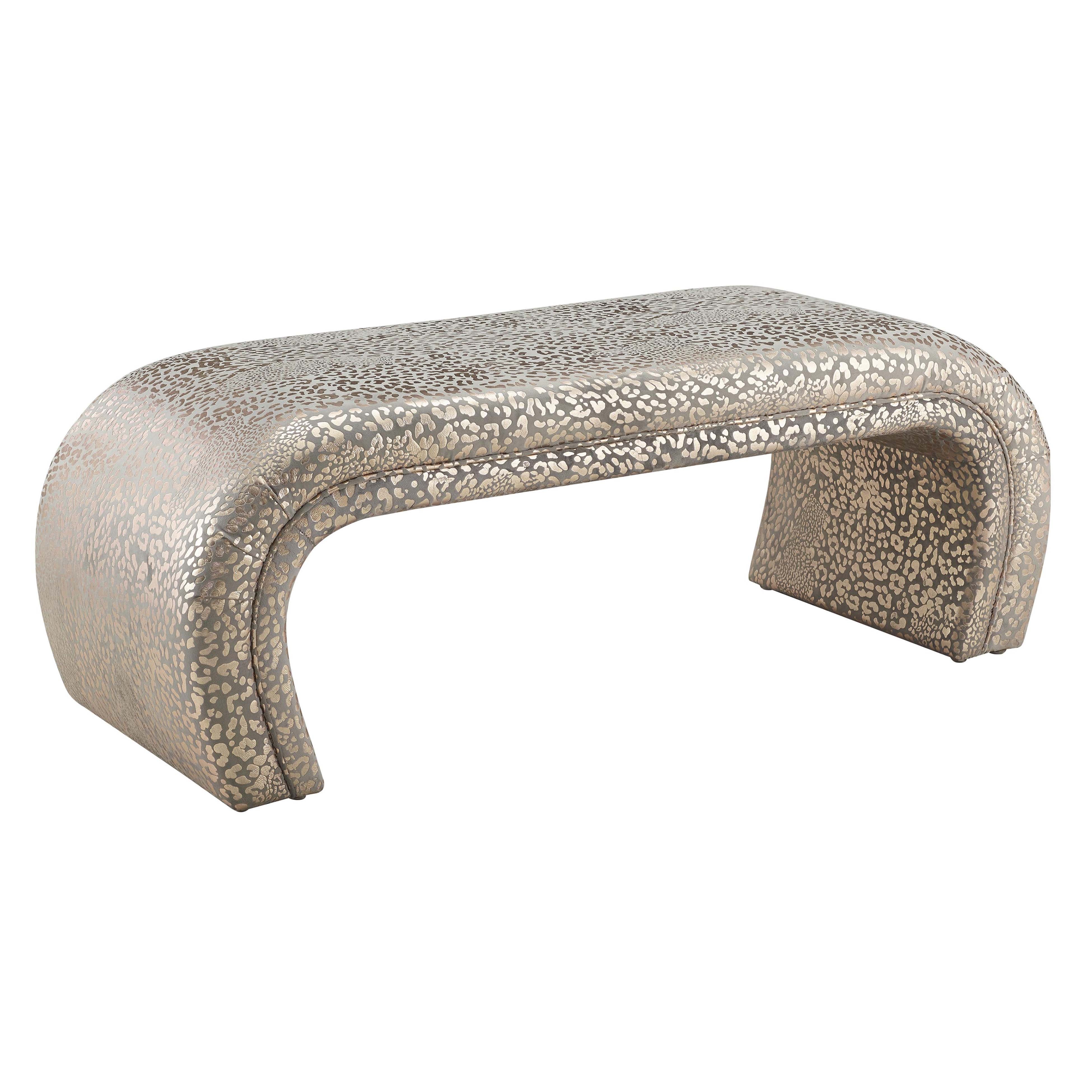 Kenya Velvet Bench